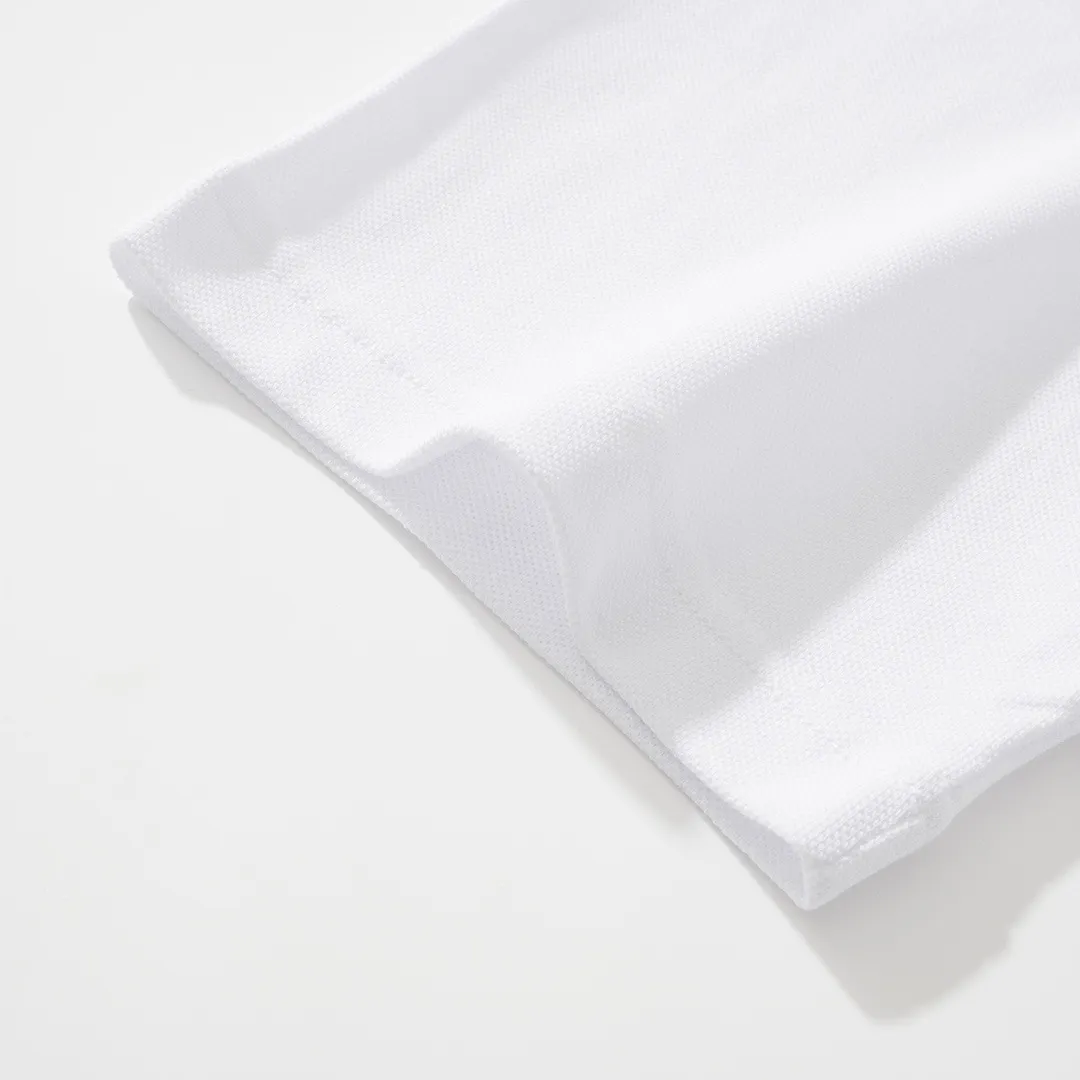 Embroidered Logo Piqué Cotton T-Shirt D10511780 — view 7