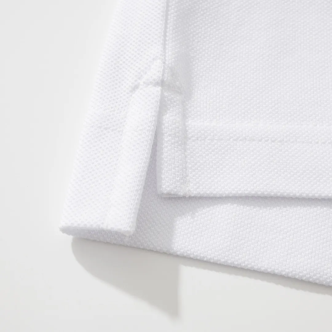 Embroidered Logo Piqué Cotton T-Shirt D10511780 — view 8
