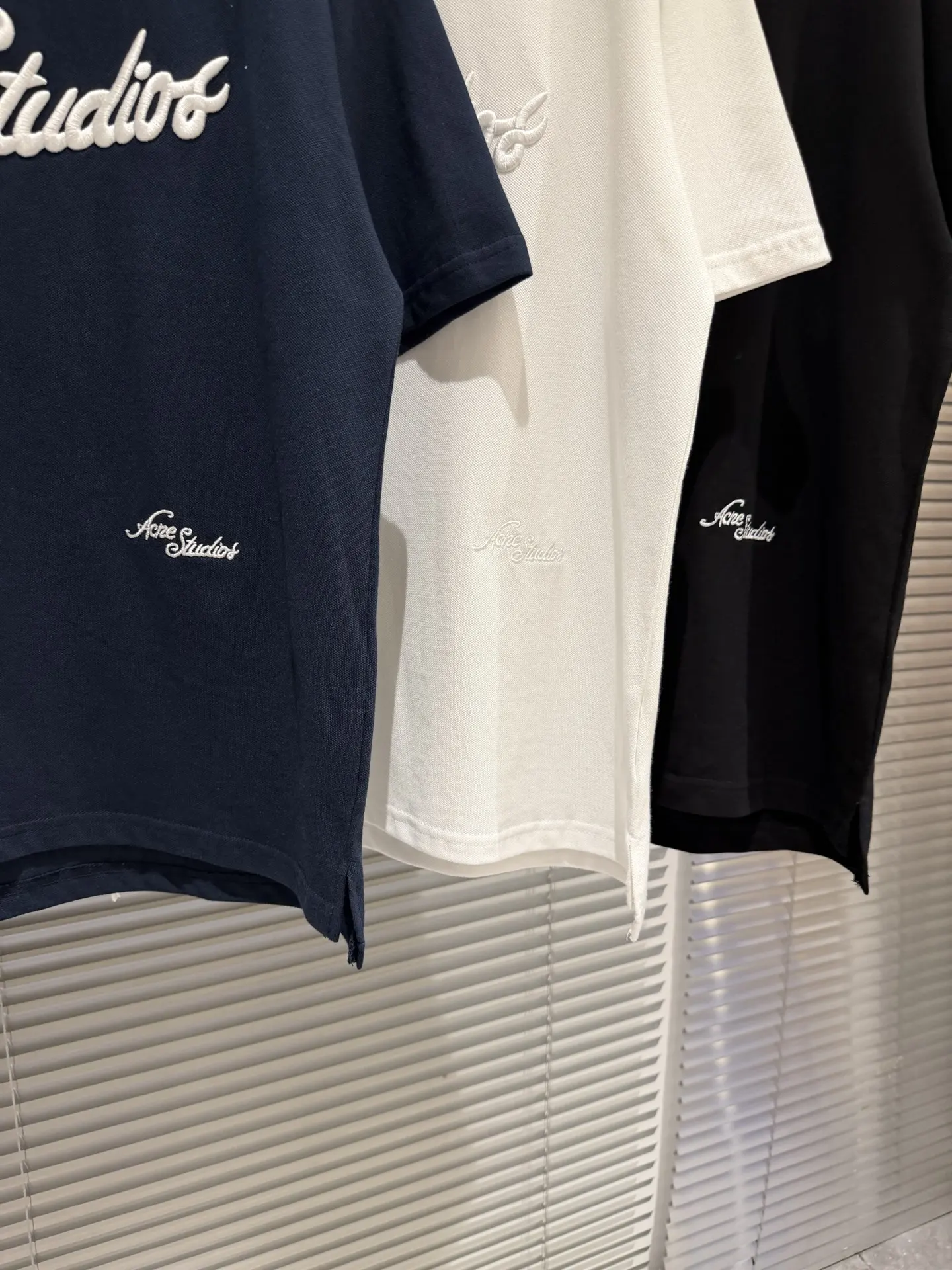Embroidered Logo Piqué Cotton T-Shirt D10511779 — view 6