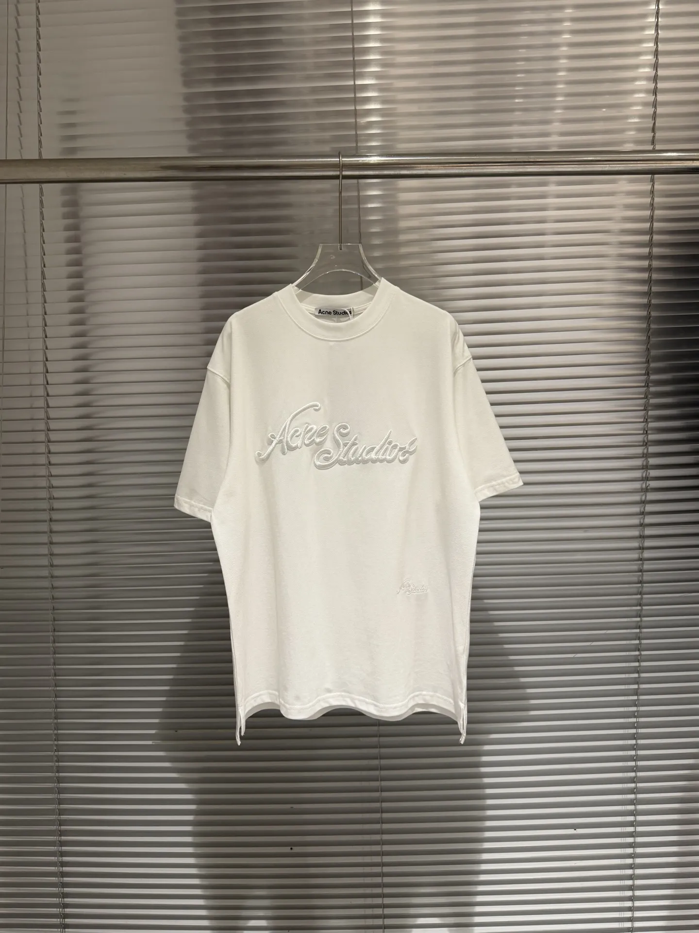 Embroidered Logo Piqué Cotton T-Shirt D10511779 — view 7