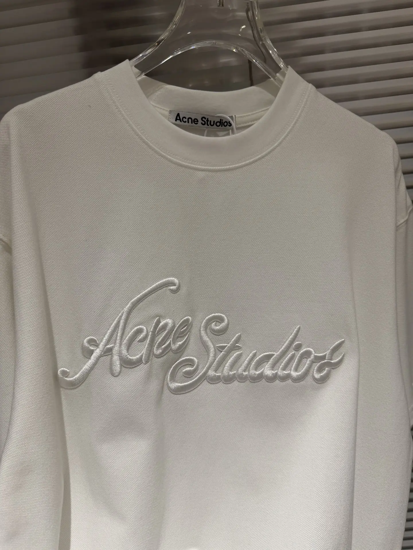 Embroidered Logo Piqué Cotton T-Shirt D10511779 — view 9