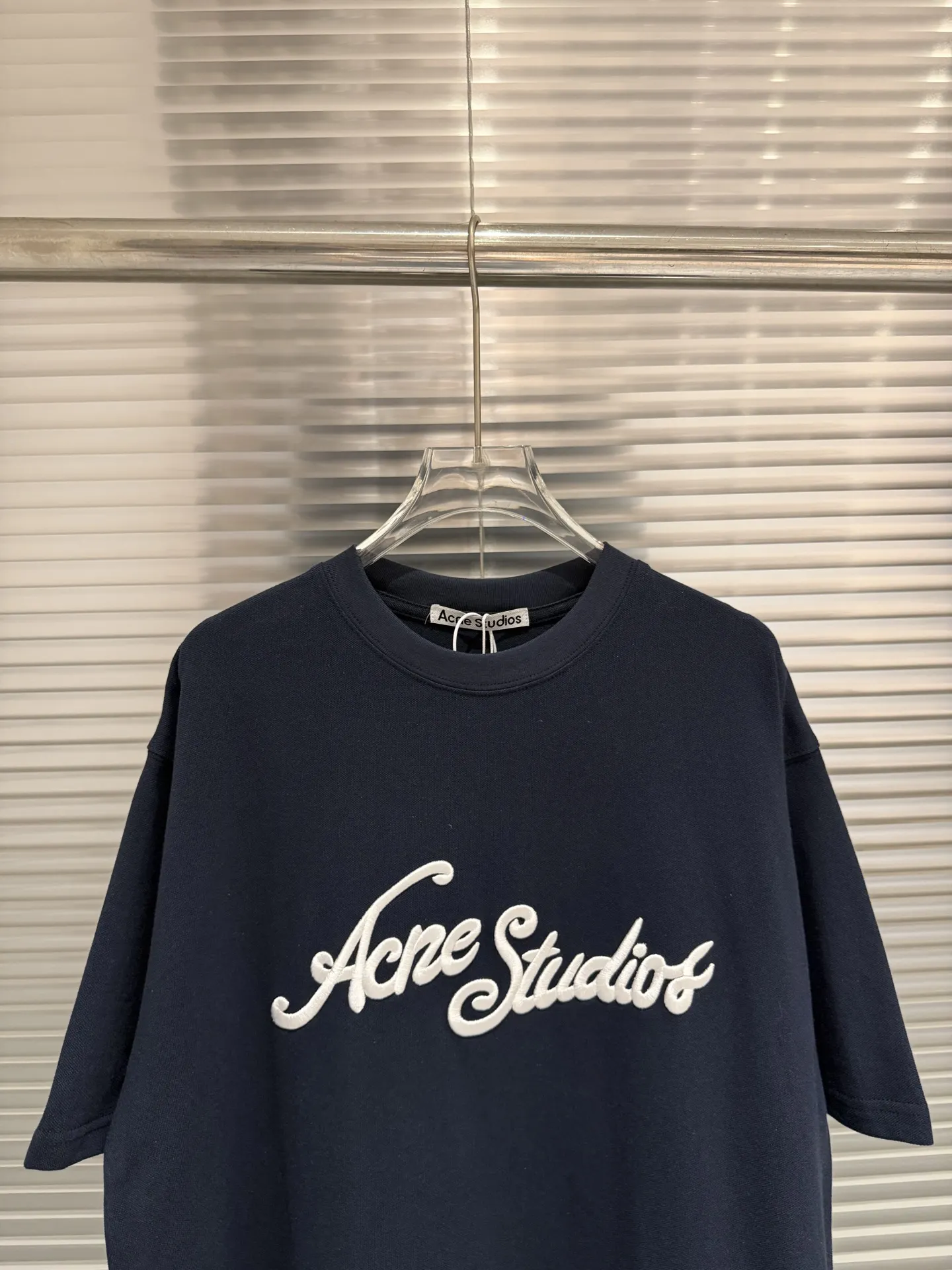 Embroidered Logo Piqué Cotton T-Shirt D10511779 — view 13