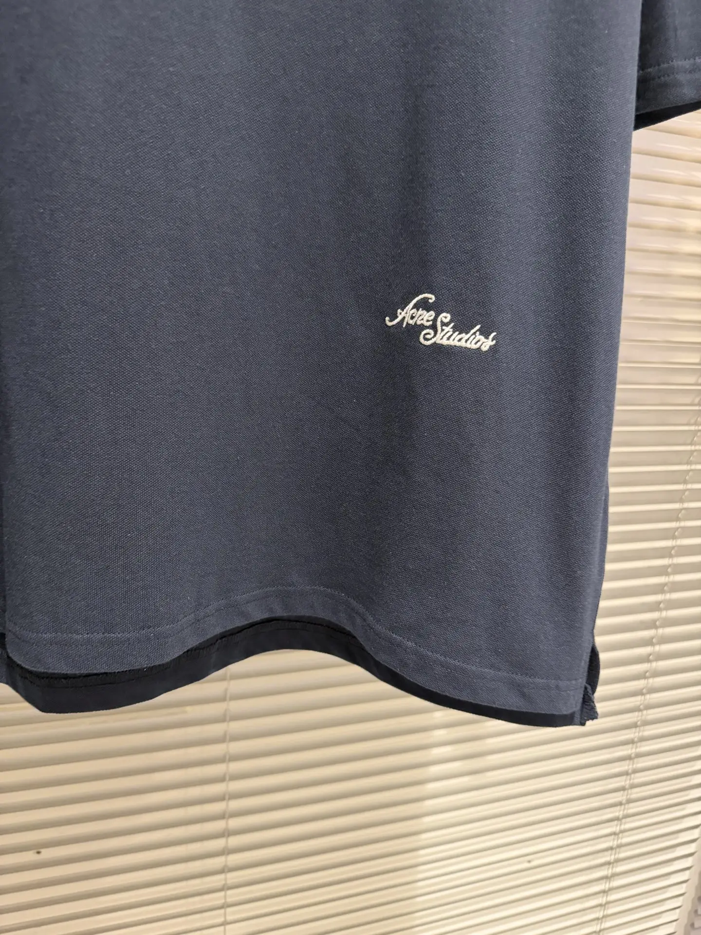 Embroidered Logo Piqué Cotton T-Shirt D10511779 — view 14