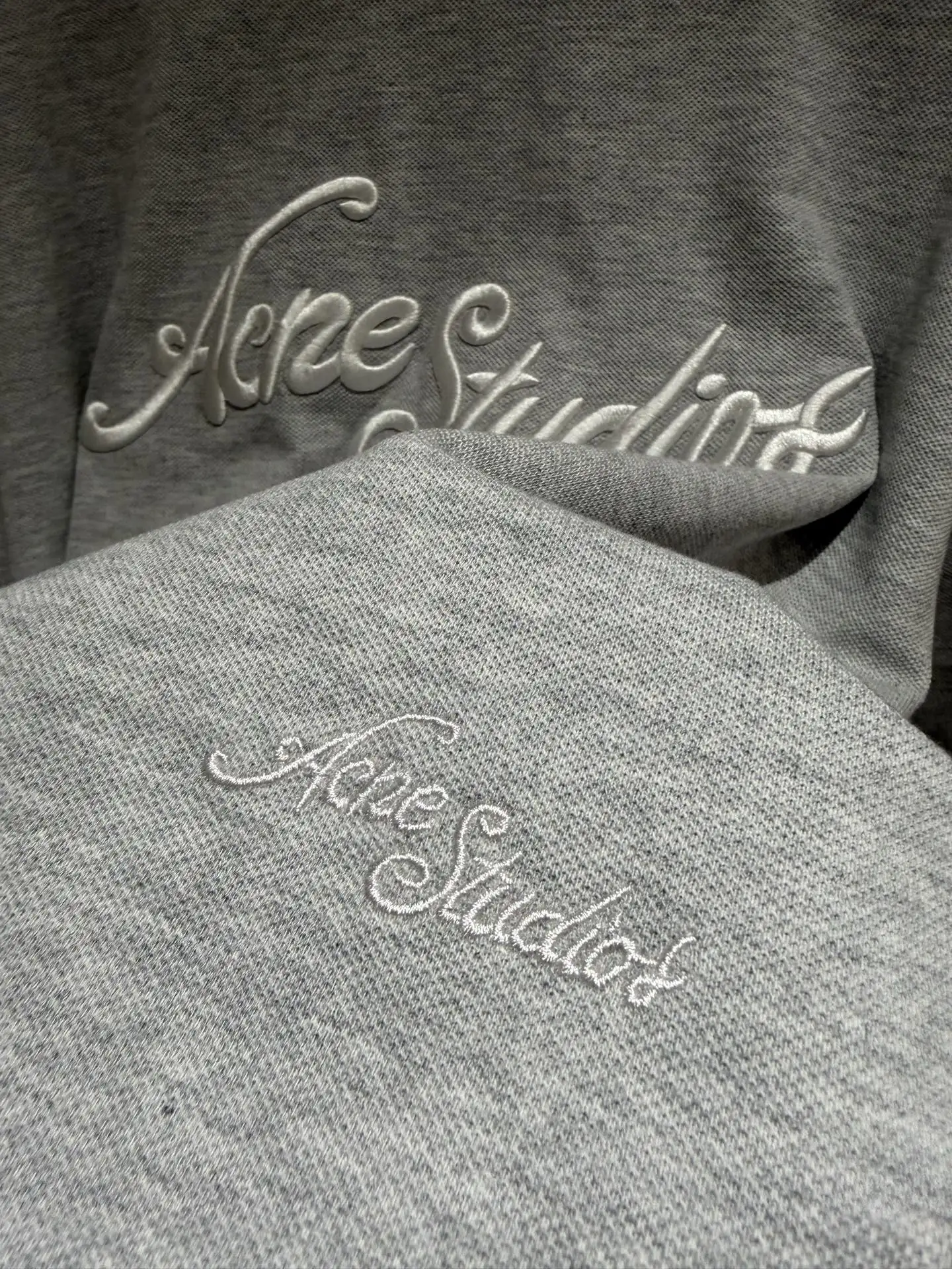 Embroidered Logo Piqué Cotton T-Shirt D10511779 — view 20