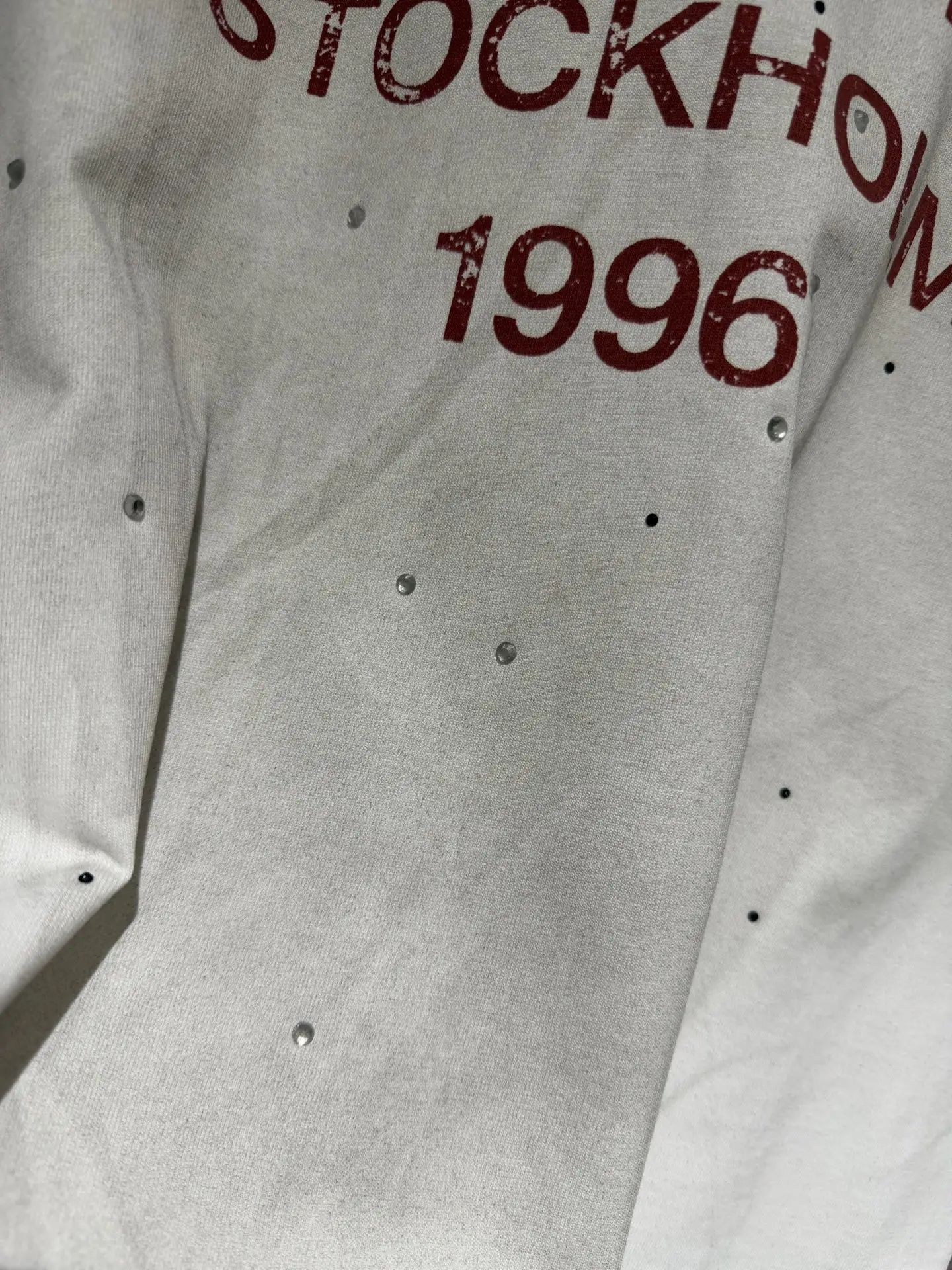 1996 Distressed Rhinestone Logo T-Shirt D10811773 — view 8