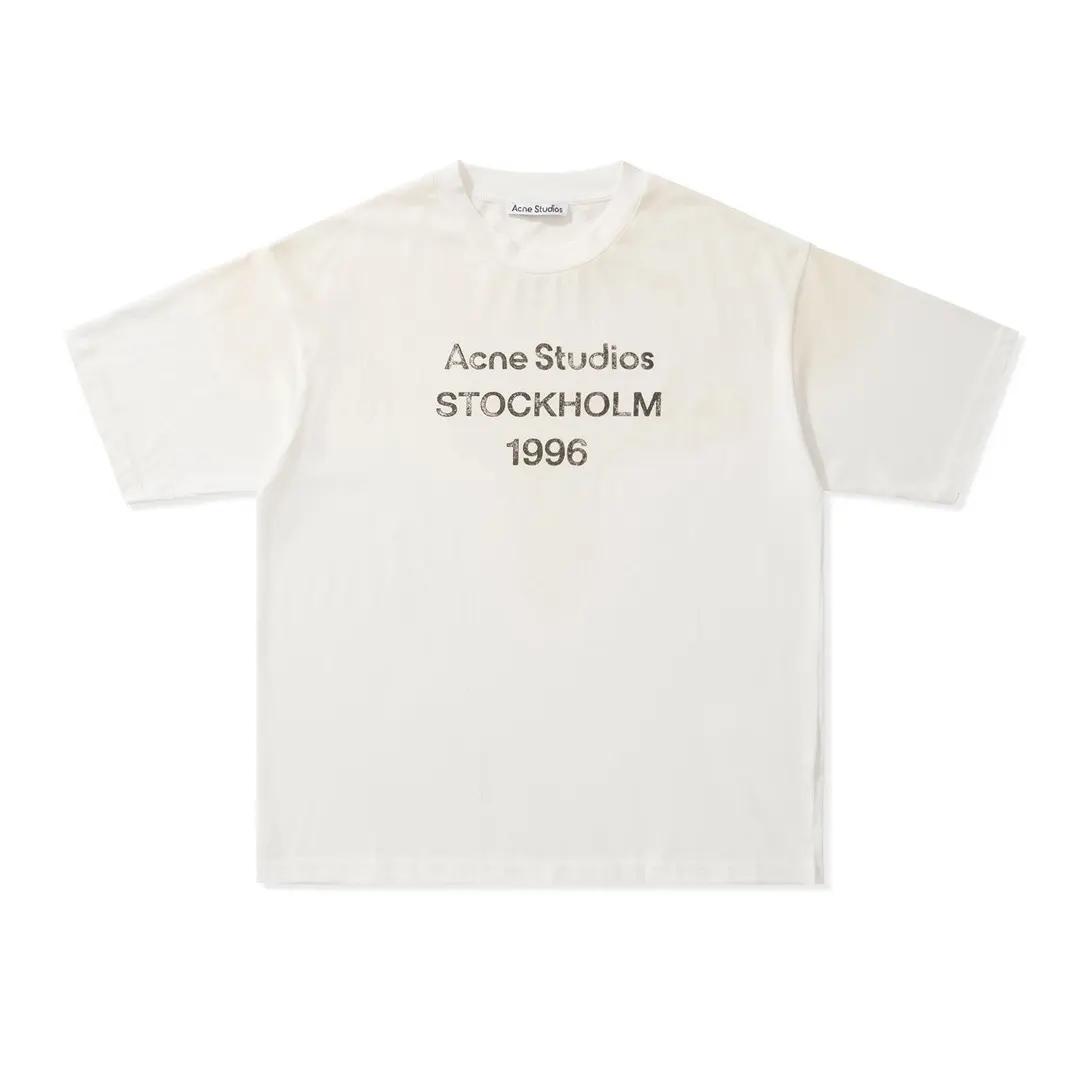 1996 Logo Distressed Cotton T-Shirt D9511803