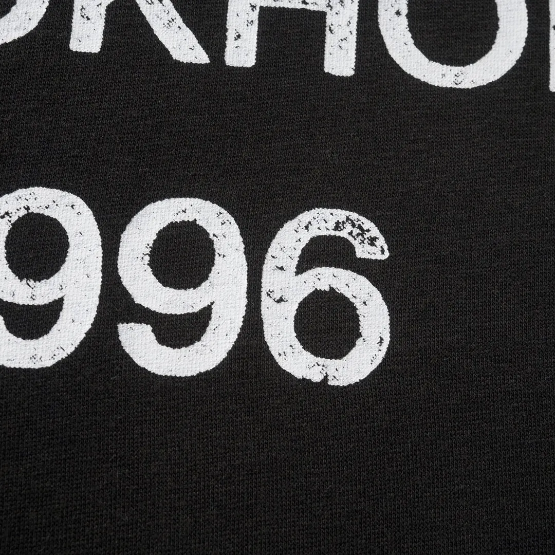 1996 Logo-Print Distressed Cotton T-Shirt D9511807 — view 5