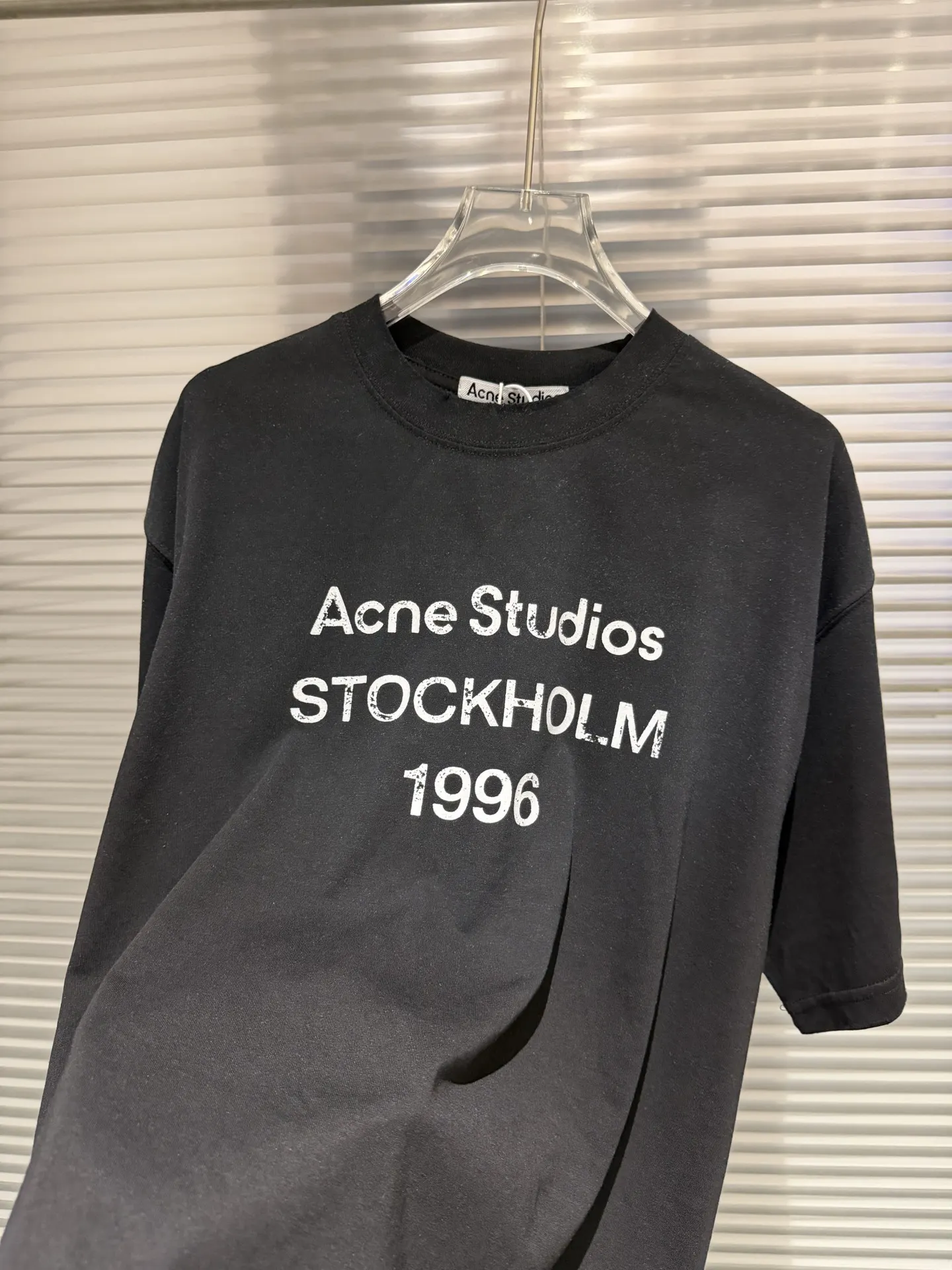 1996 Logo Distressed Cotton T-Shirt D9511801 — view 16