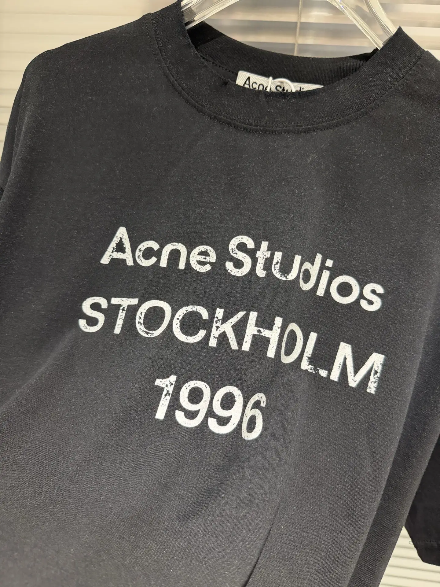 1996 Logo Distressed Cotton T-Shirt D9511801 — view 17