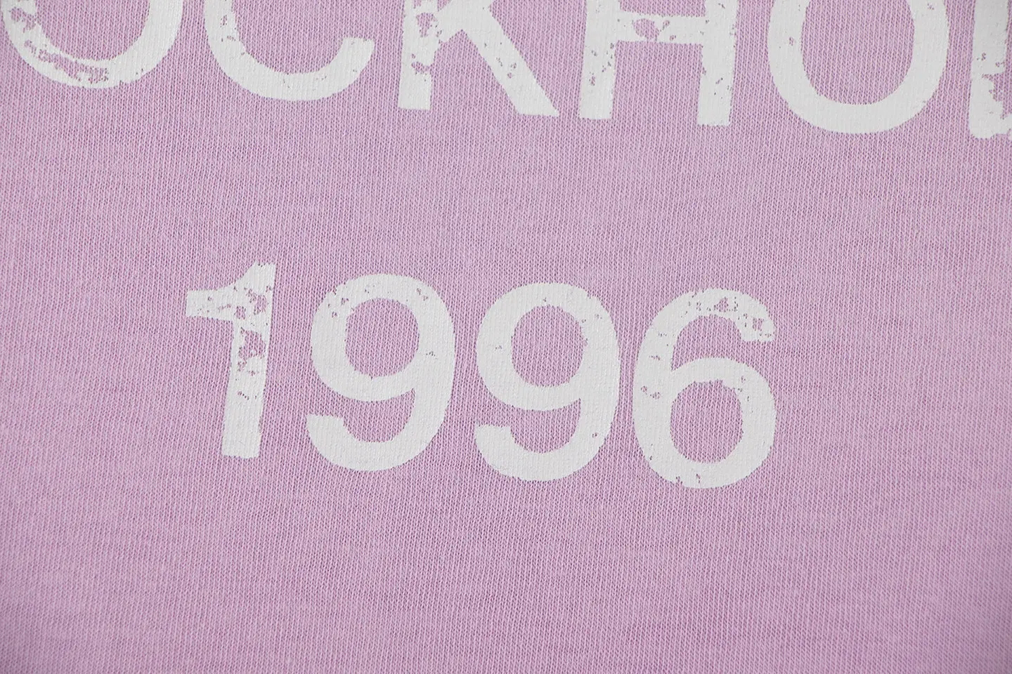 1996 Logo Distressed Cotton T-Shirt D9511772 — view 5