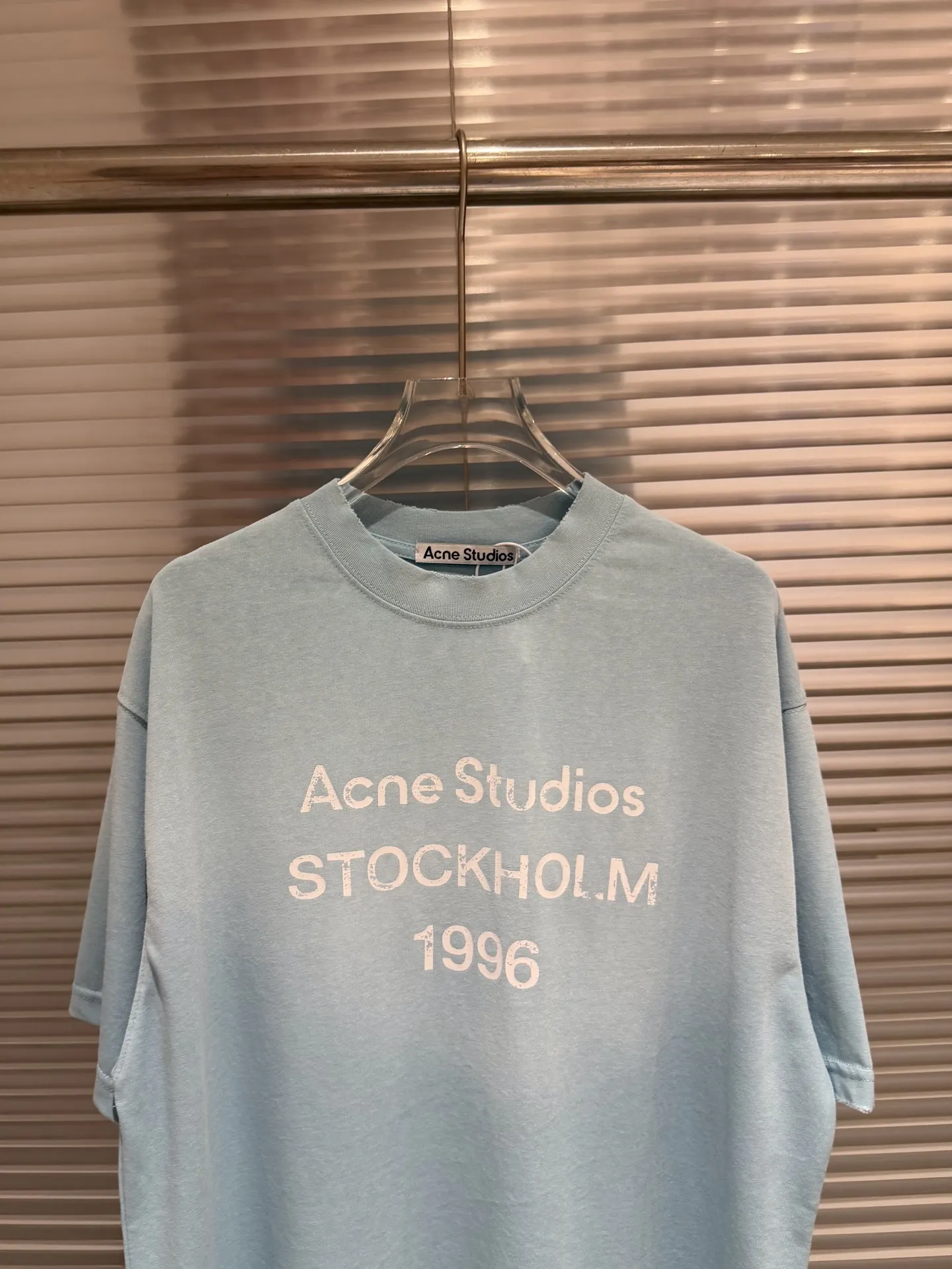 1996 Logo Print Distressed Cotton T-Shirt D9511770 — view 9