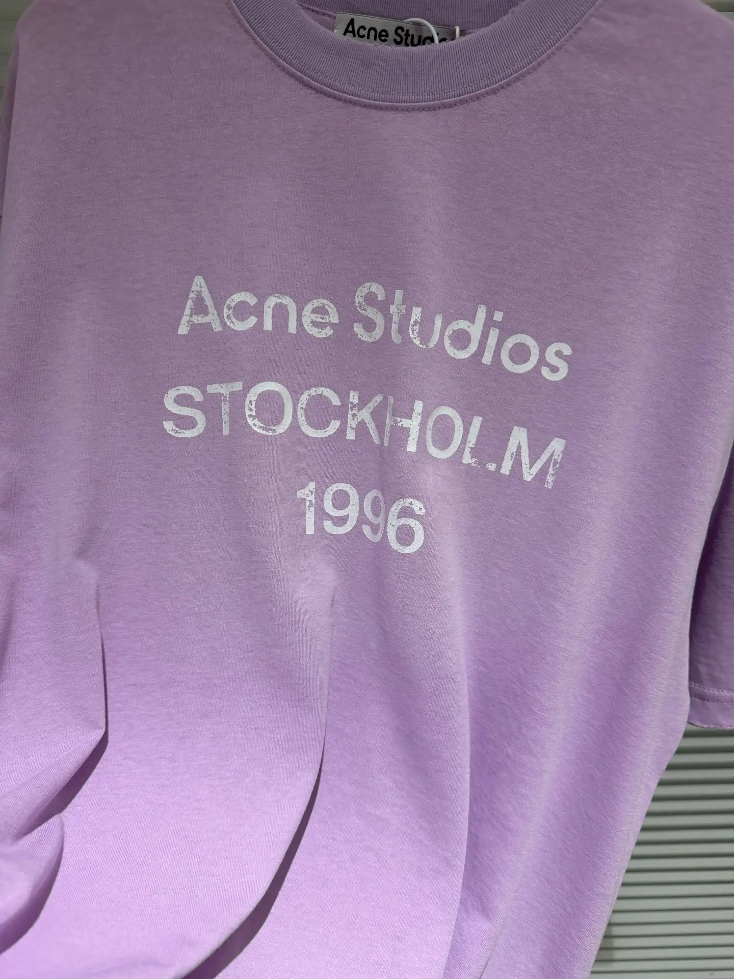 1996 Logo Print Distressed Cotton T-Shirt D9511770 — view 18