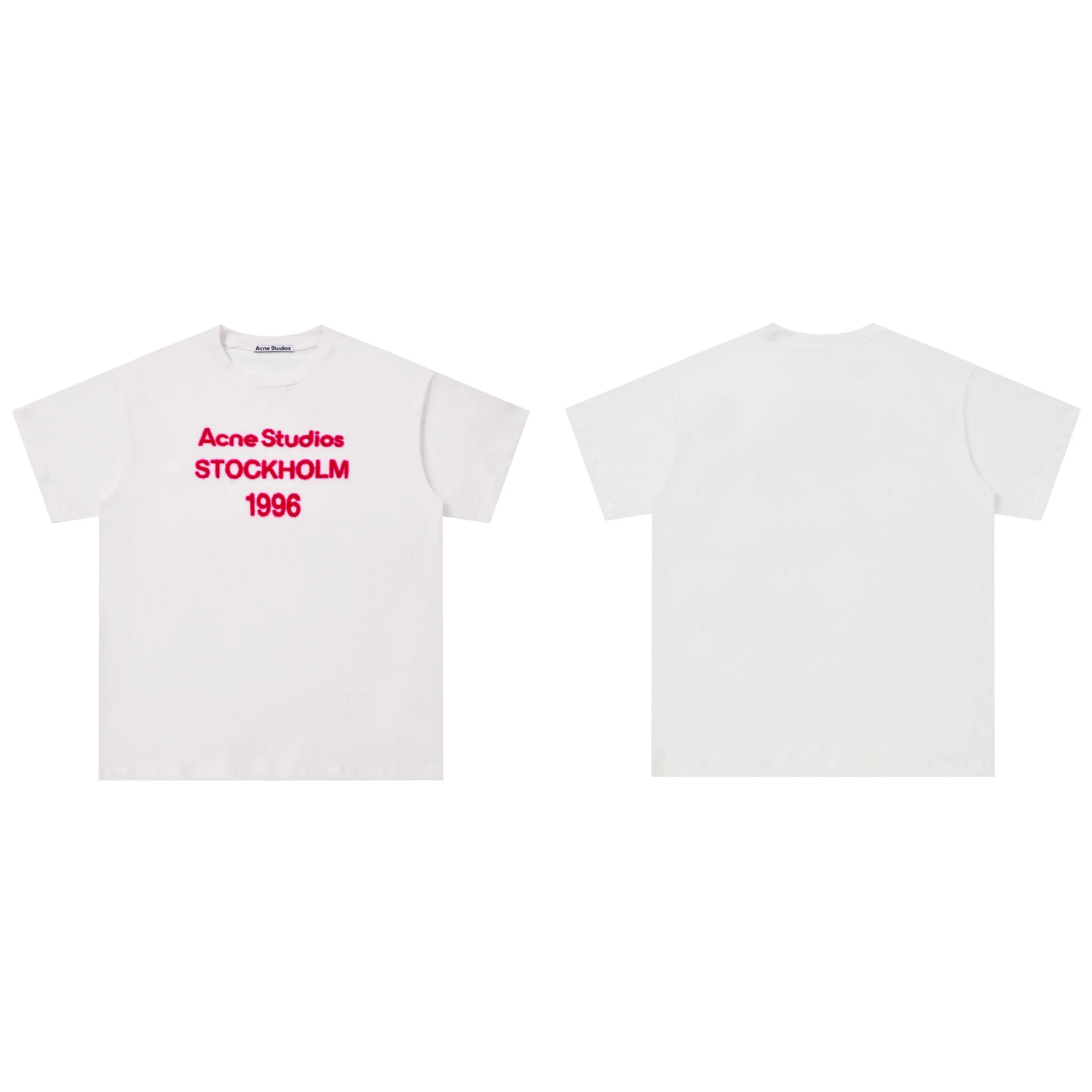 1996 Flocked Logo Cotton T-Shirt D9511777