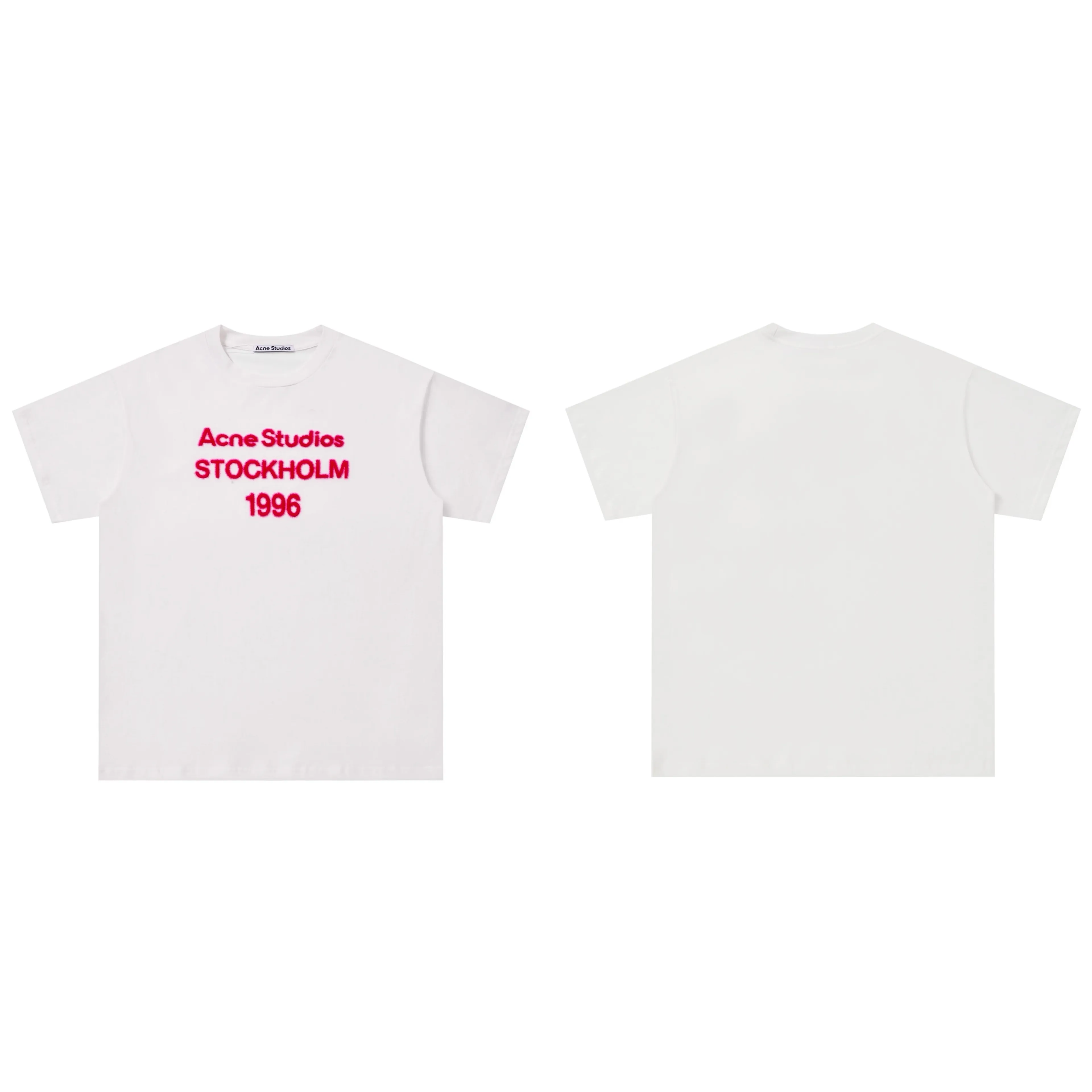 1996 Flocked Logo Cotton T-Shirt D9511777