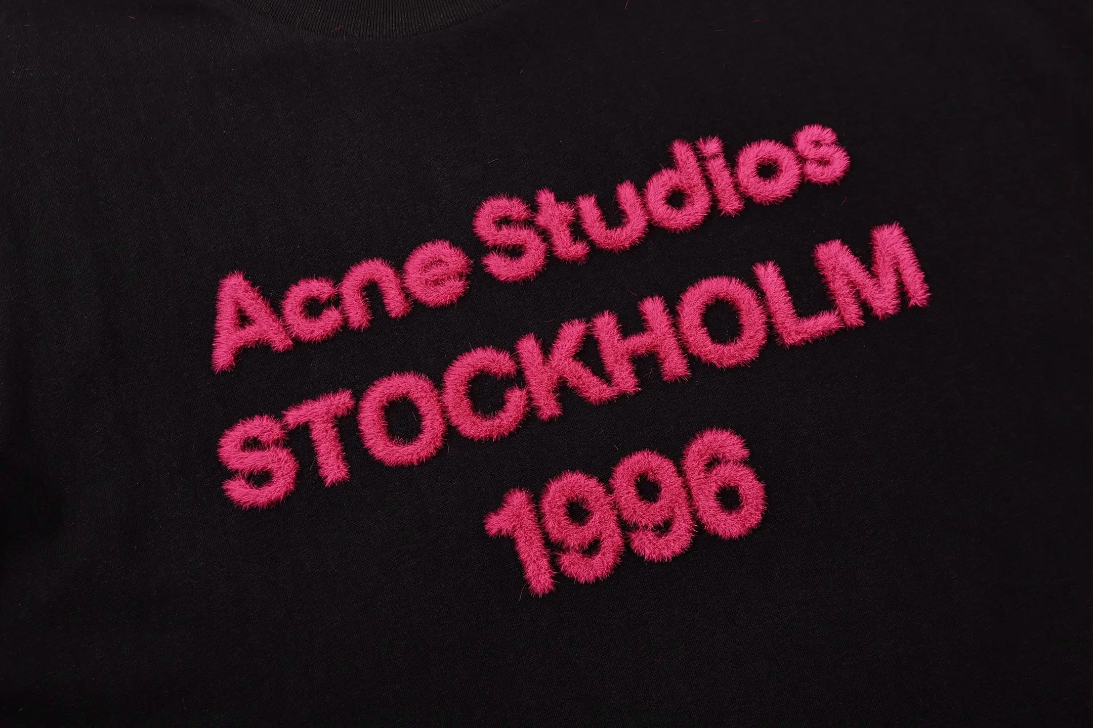 1996 Flocked Logo Cotton T-Shirt D9511778 — view 4