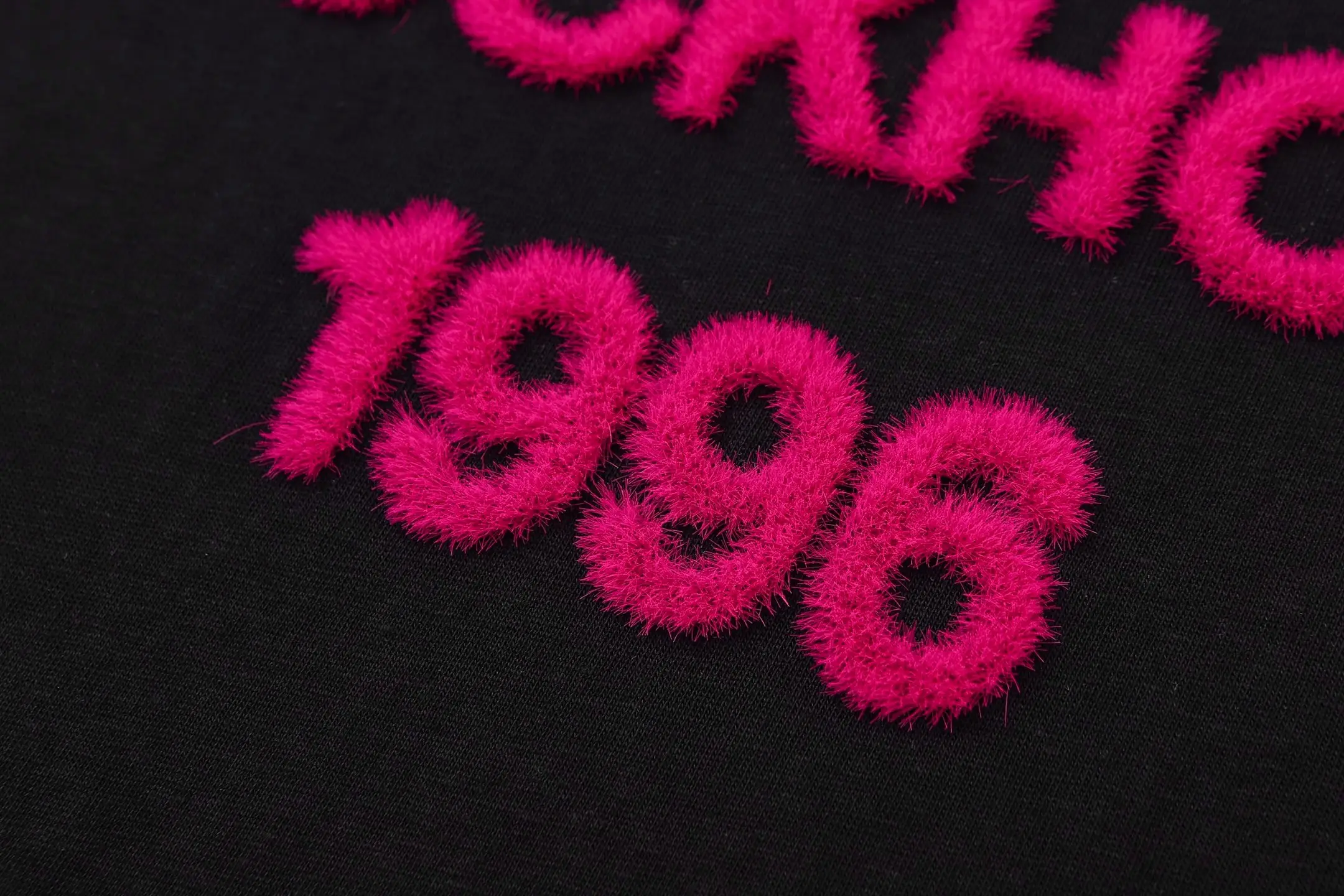 1996 Flocked Logo Cotton T-Shirt D9511778 — view 5
