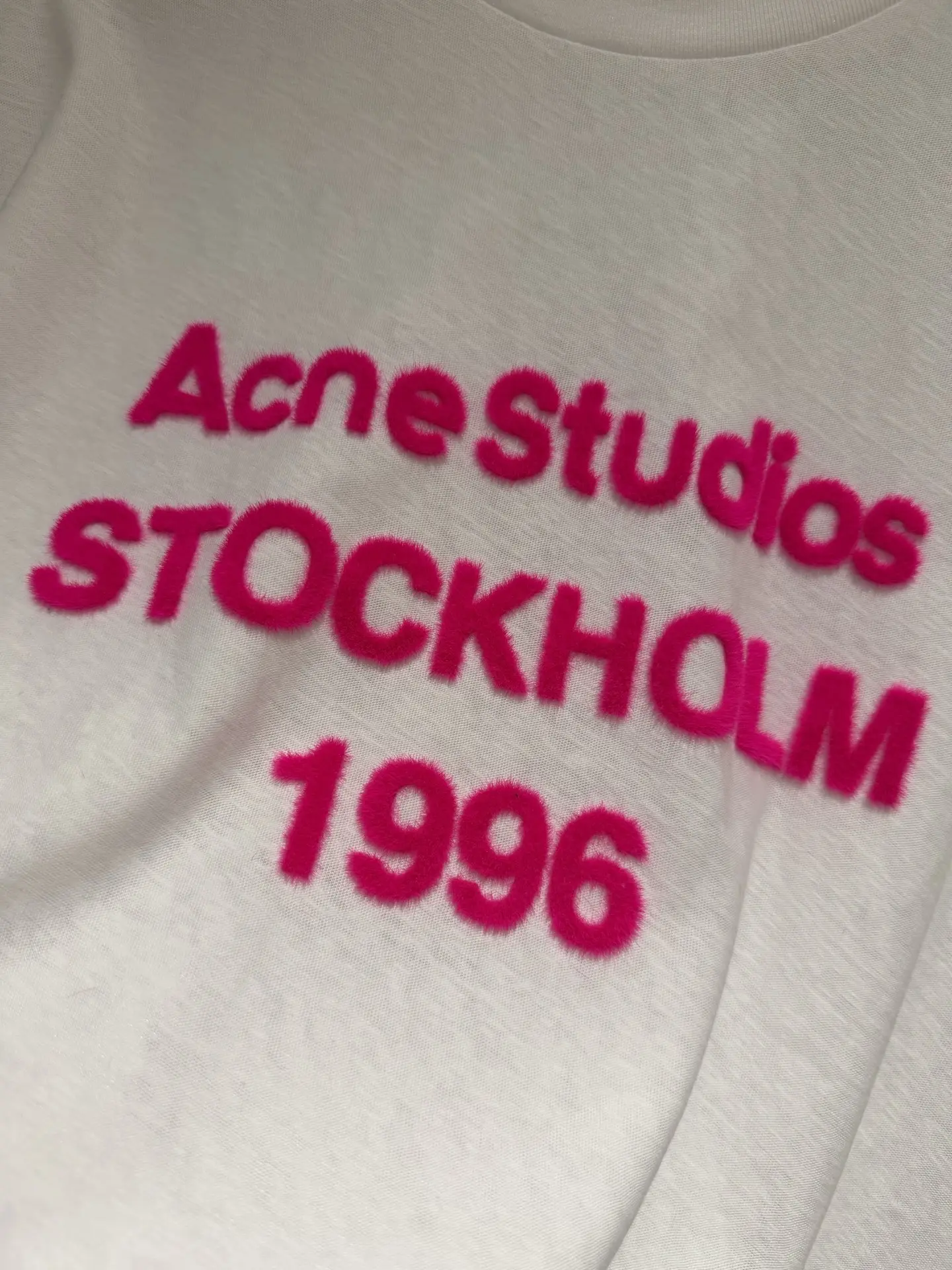 Logo Flocked Cotton T-Shirt D9511776 — view 11