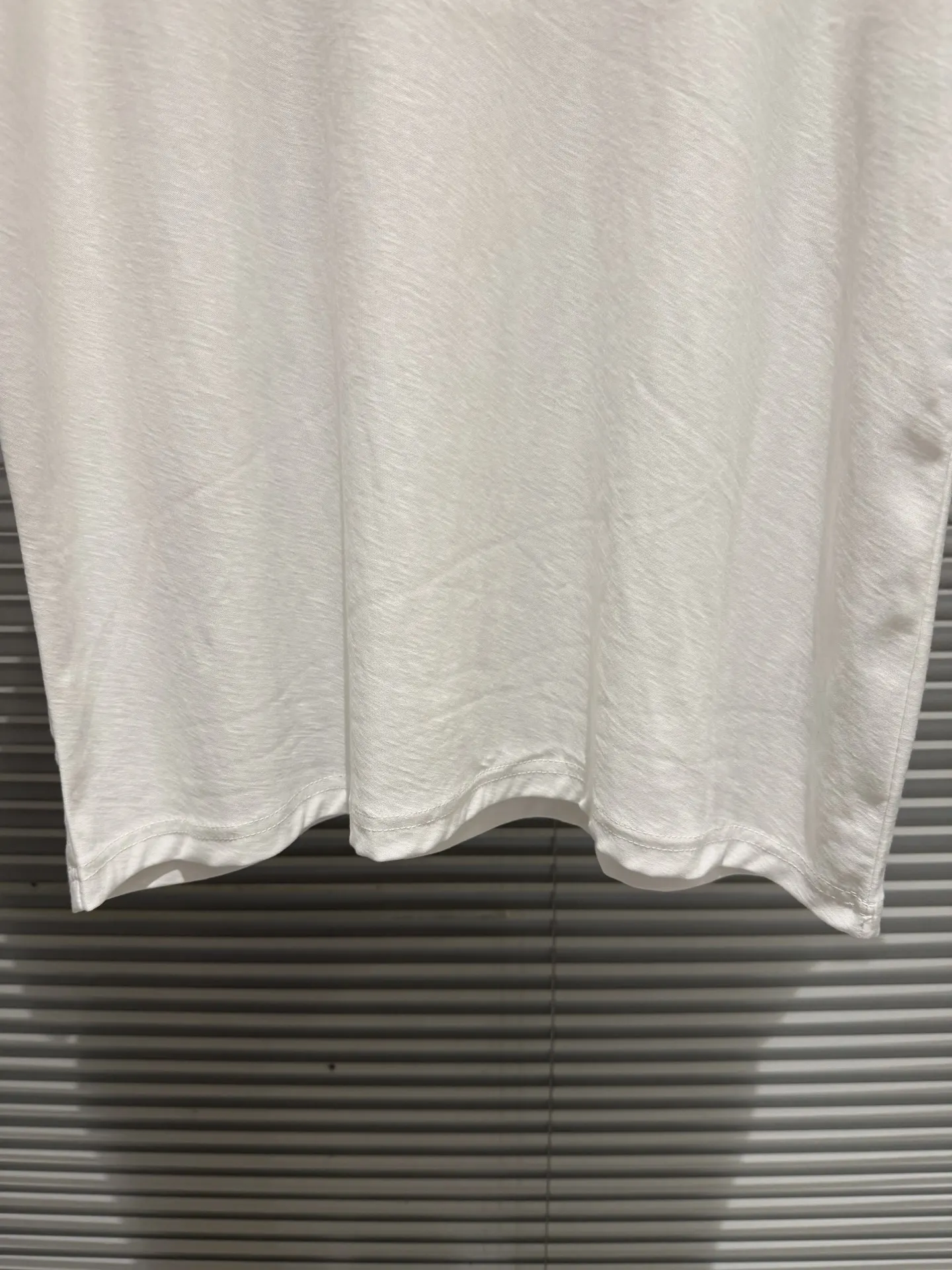 Logo Flocked Cotton T-Shirt D9511776 — view 12
