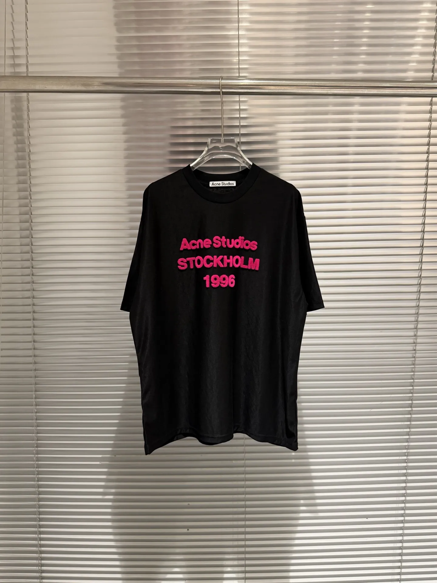 Logo Flocked Cotton T-Shirt D9511776 — view 13
