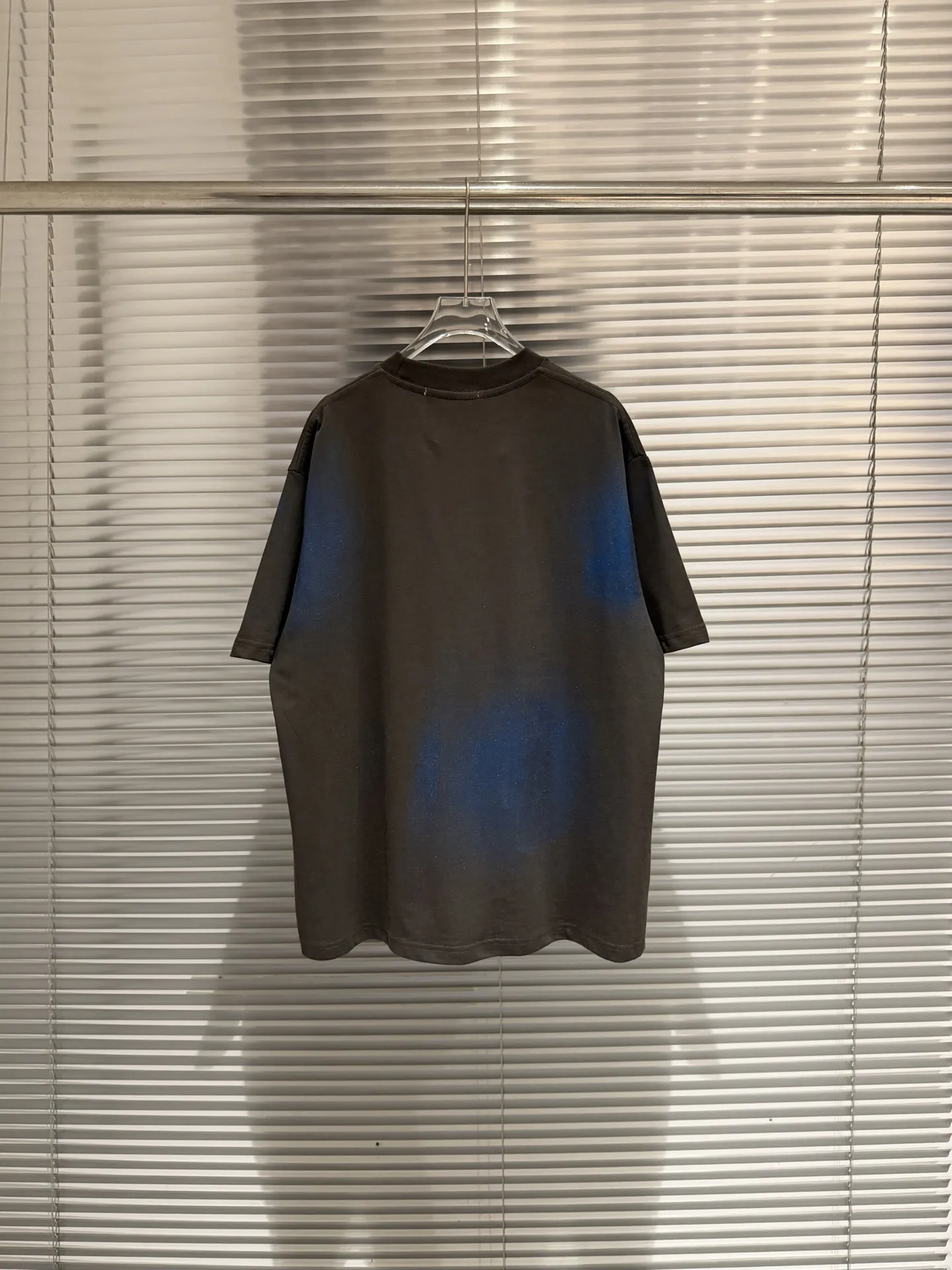 Logo Print Spray-Effect Cotton T-Shirt D11511808 — view 2