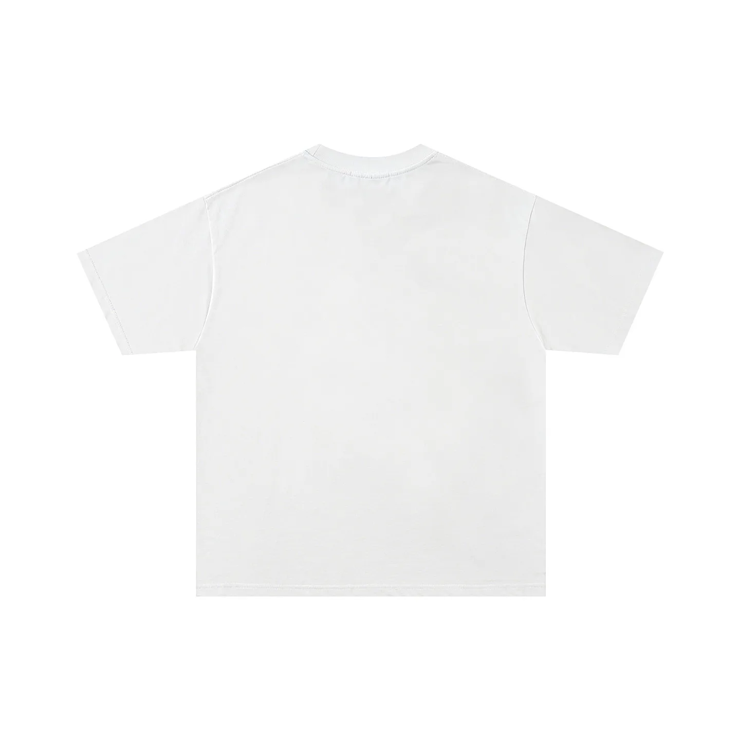 Heart Embroidery Oversized Cotton T-Shirt D10011811 — view 3