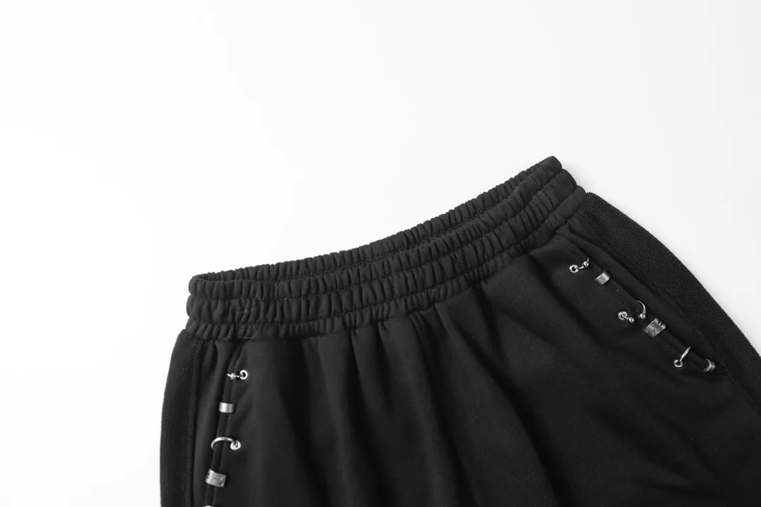Pierced Hardware Cotton-Jersey Shorts D19513250 — view 3