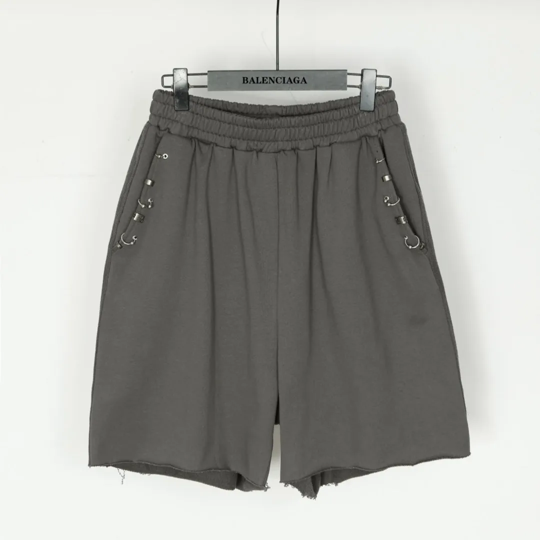 Pierced Cotton-Jersey Sweat Shorts D19513248