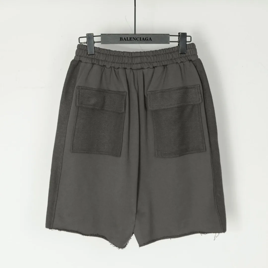 Pierced Cotton-Jersey Sweat Shorts D19513248 — view 2