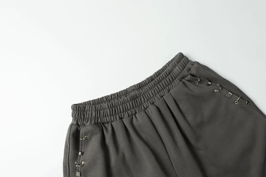 Pierced Cotton-Jersey Sweat Shorts D19513248 — view 3