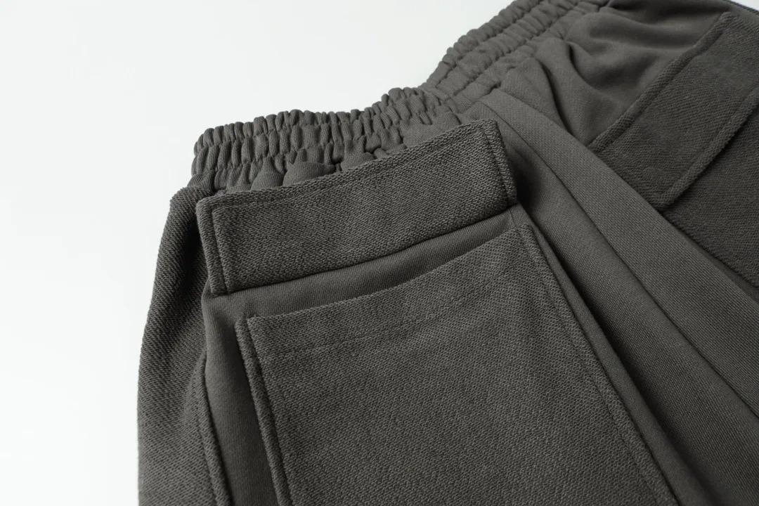 Pierced Cotton-Jersey Sweat Shorts D19513248 — view 5