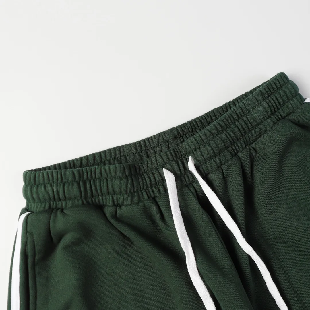 Distressed Logo-Print Cotton-Jersey Shorts D19013252 — view 6