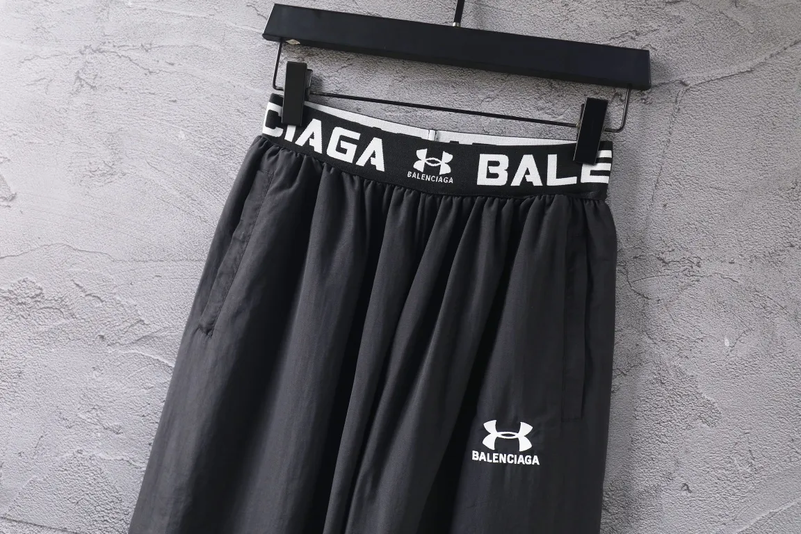 Logo-Print Wide-Leg Shell Track Pants D29912979 — view 5
