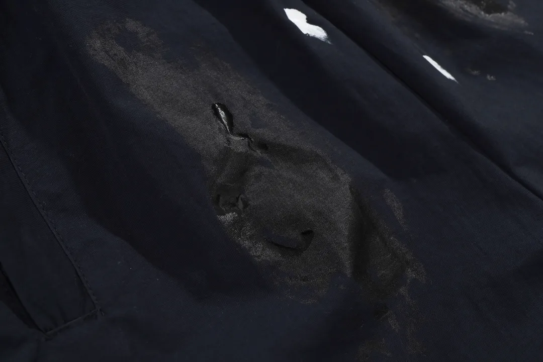 Distressed Mud-Effect Track Pants D27912970 — view 5