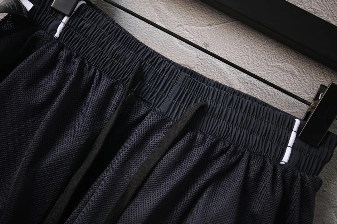 Distressed Mud-Effect Shell Track Pants D27912969 — view 6