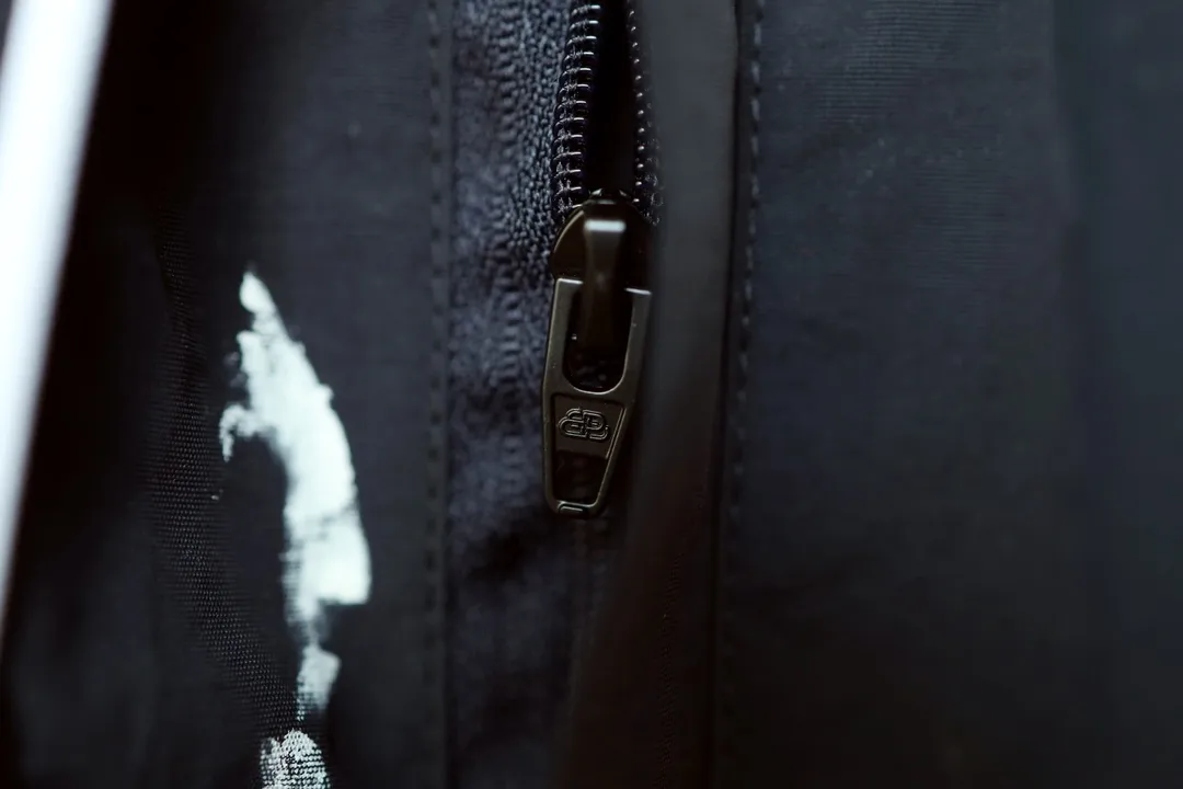 Distressed Mud-Effect Shell Track Pants D27912969 — view 7