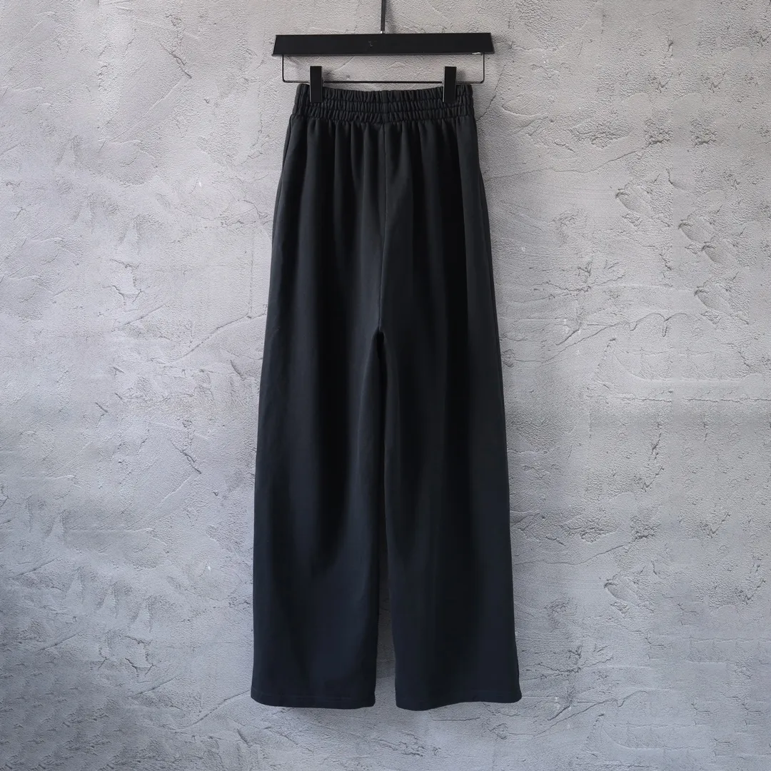 Logo Print Wide-Leg Sweatpants D20520080 — view 2