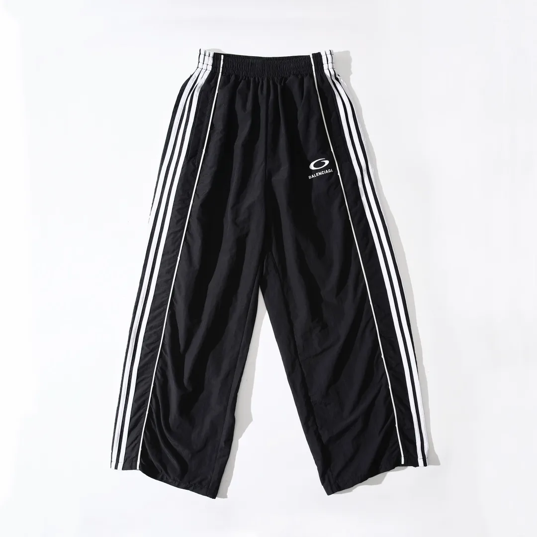 Logo-Embroidered Striped Shell Track Pants D27912958