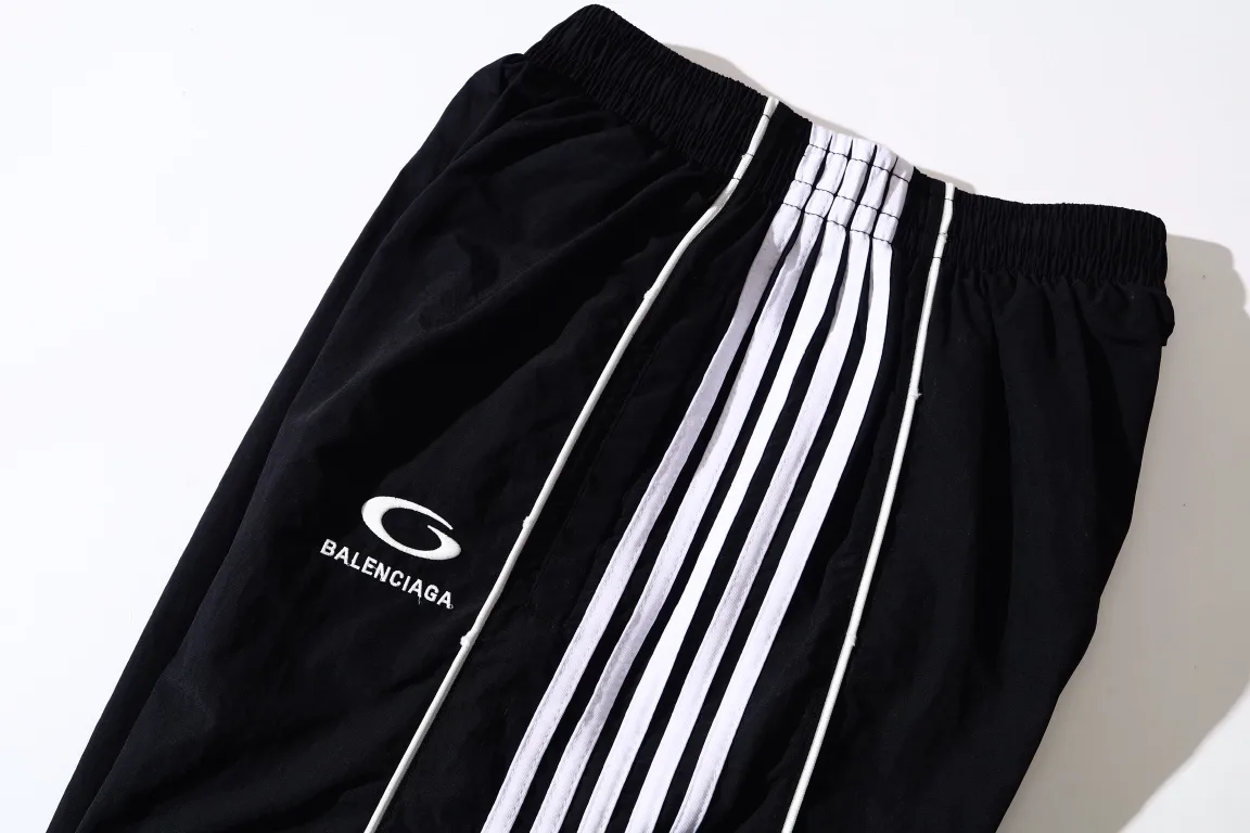 Logo-Embroidered Striped Shell Track Pants D27912958 — view 4