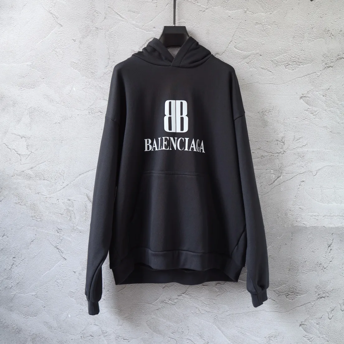 Logo Print Oversized Cotton-Blend Hoodie D24922635