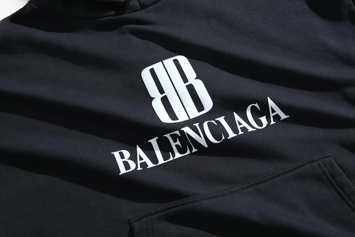 Logo Print Oversized Cotton-Blend Hoodie D24922635 — view 12