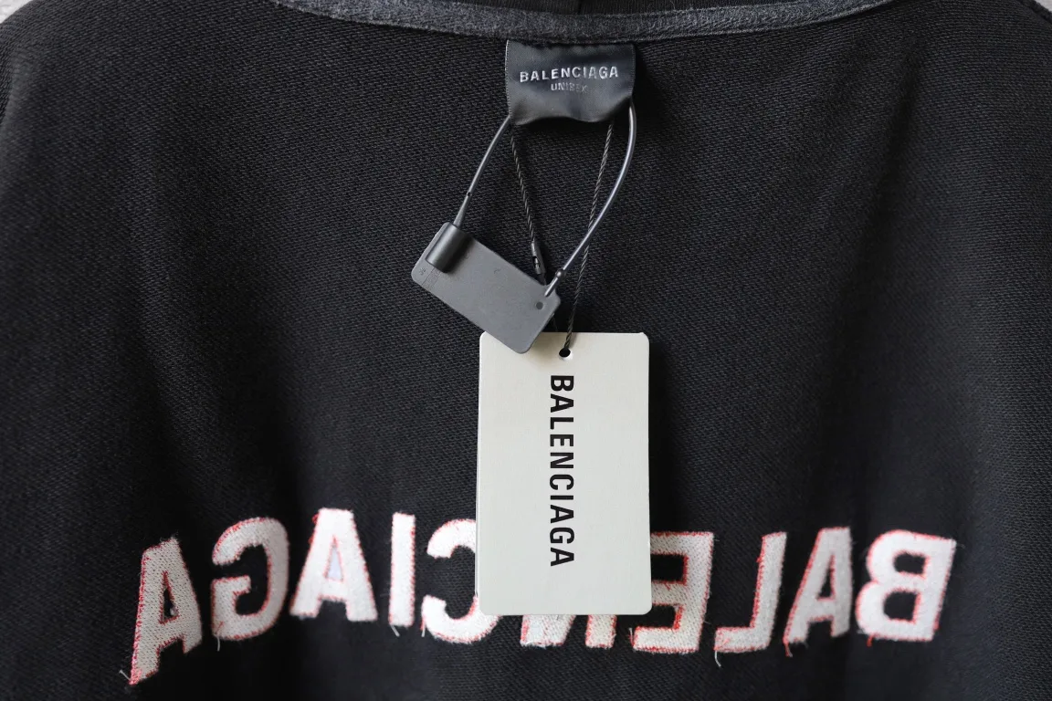 Logo Embroidered Washed Cotton Hoodie D30922637 — view 8