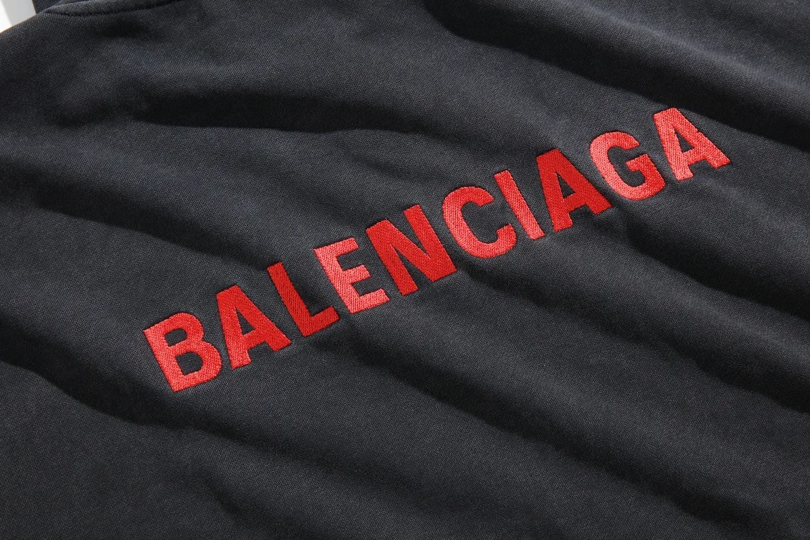 Logo Embroidered Washed Cotton Hoodie D30922637 — view 12