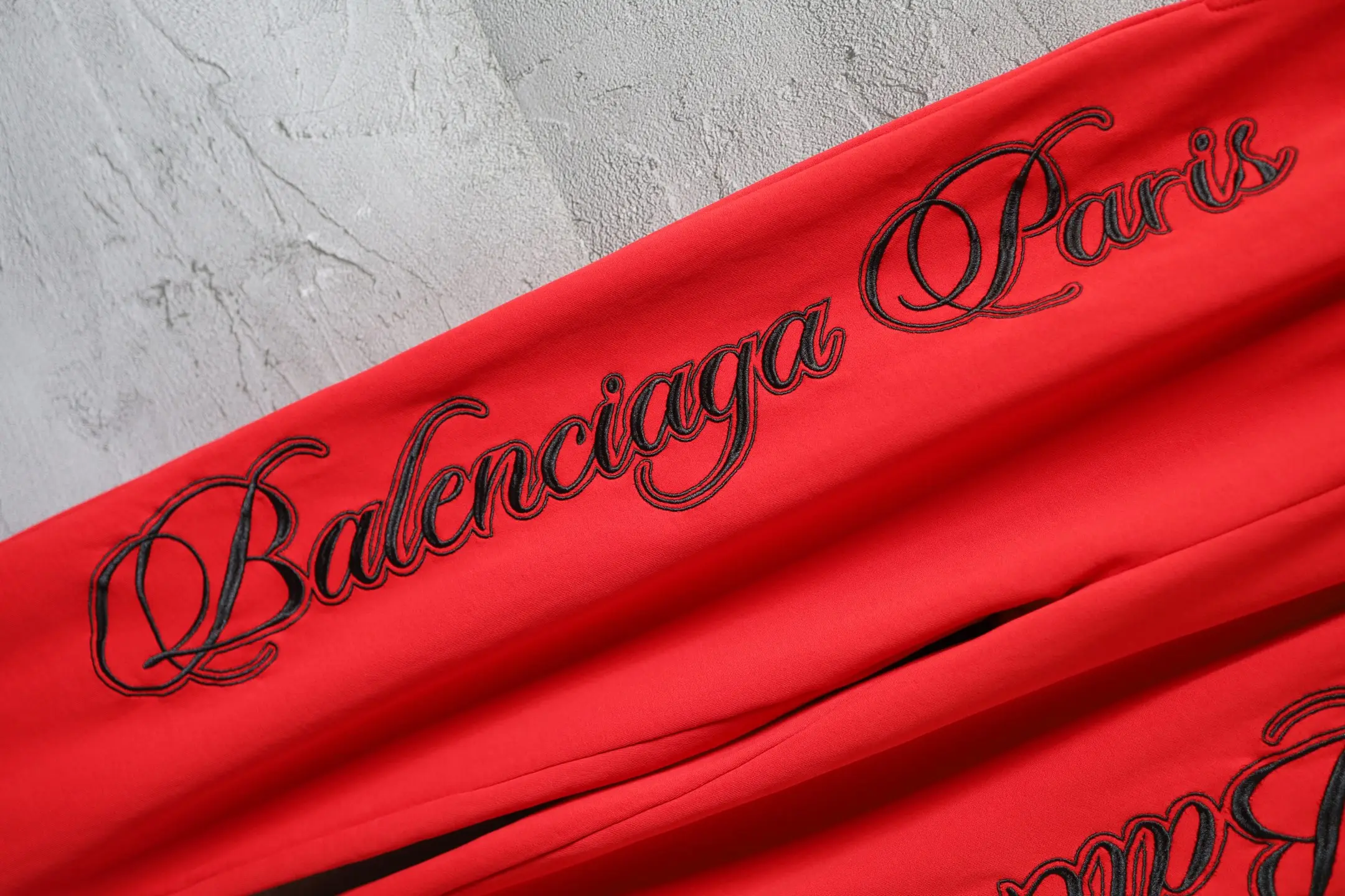 Logo Embroidered Wide-Leg Sweatpants D25522611 — view 3