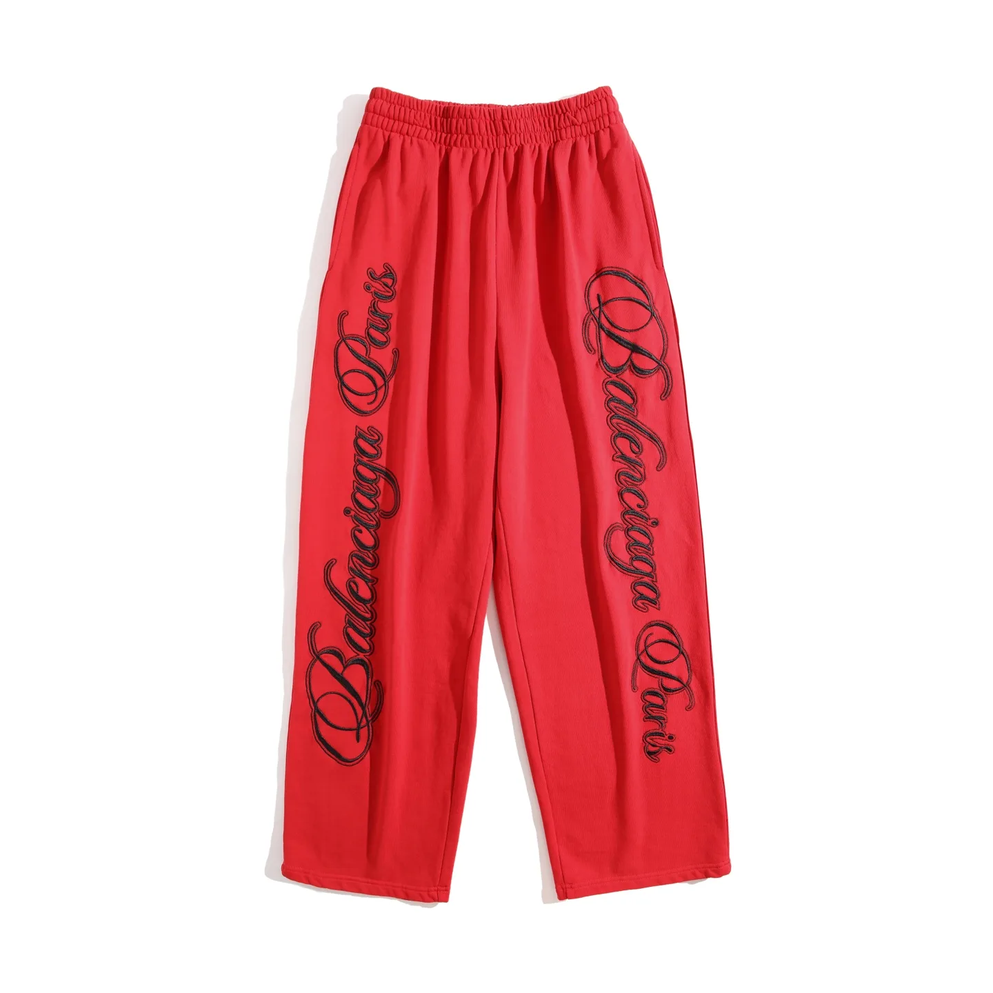 Logo Embroidered Wide-Leg Sweatpants D25522611 — view 10