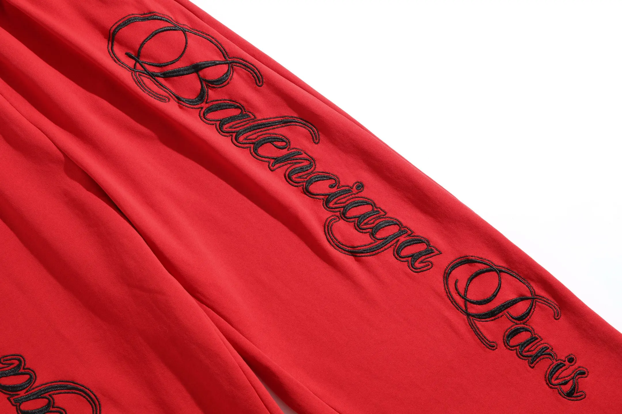 Logo Embroidered Wide-Leg Sweatpants D25522611 — view 12