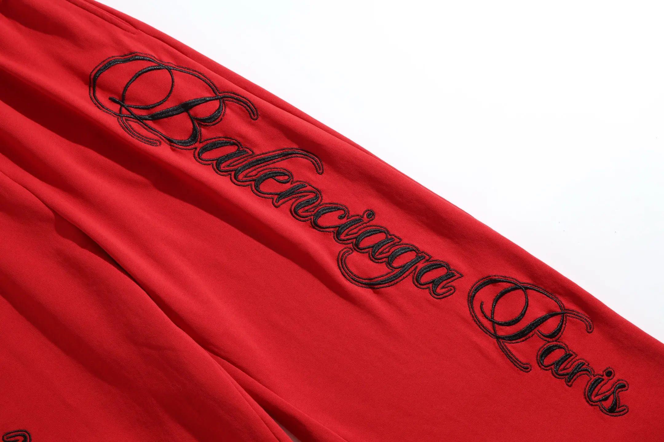 Logo Embroidered Wide-Leg Sweatpants D25522611 — view 13