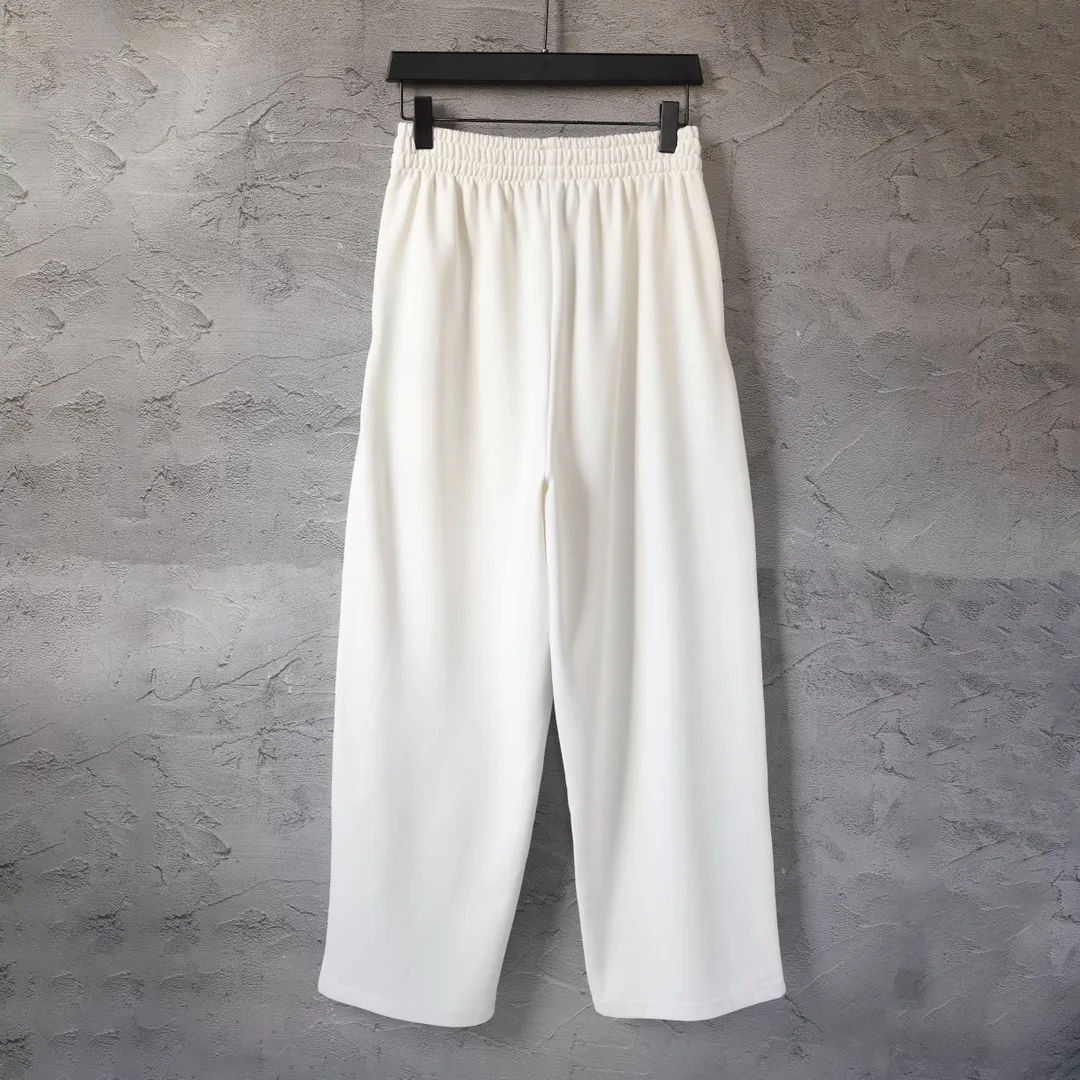 Logo Embroidered Wide-Leg Sweatpants D25522611 — view 20