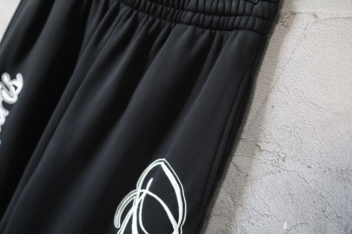 Logo Embroidered Wide-Leg Sweatpants D25522611 — view 42
