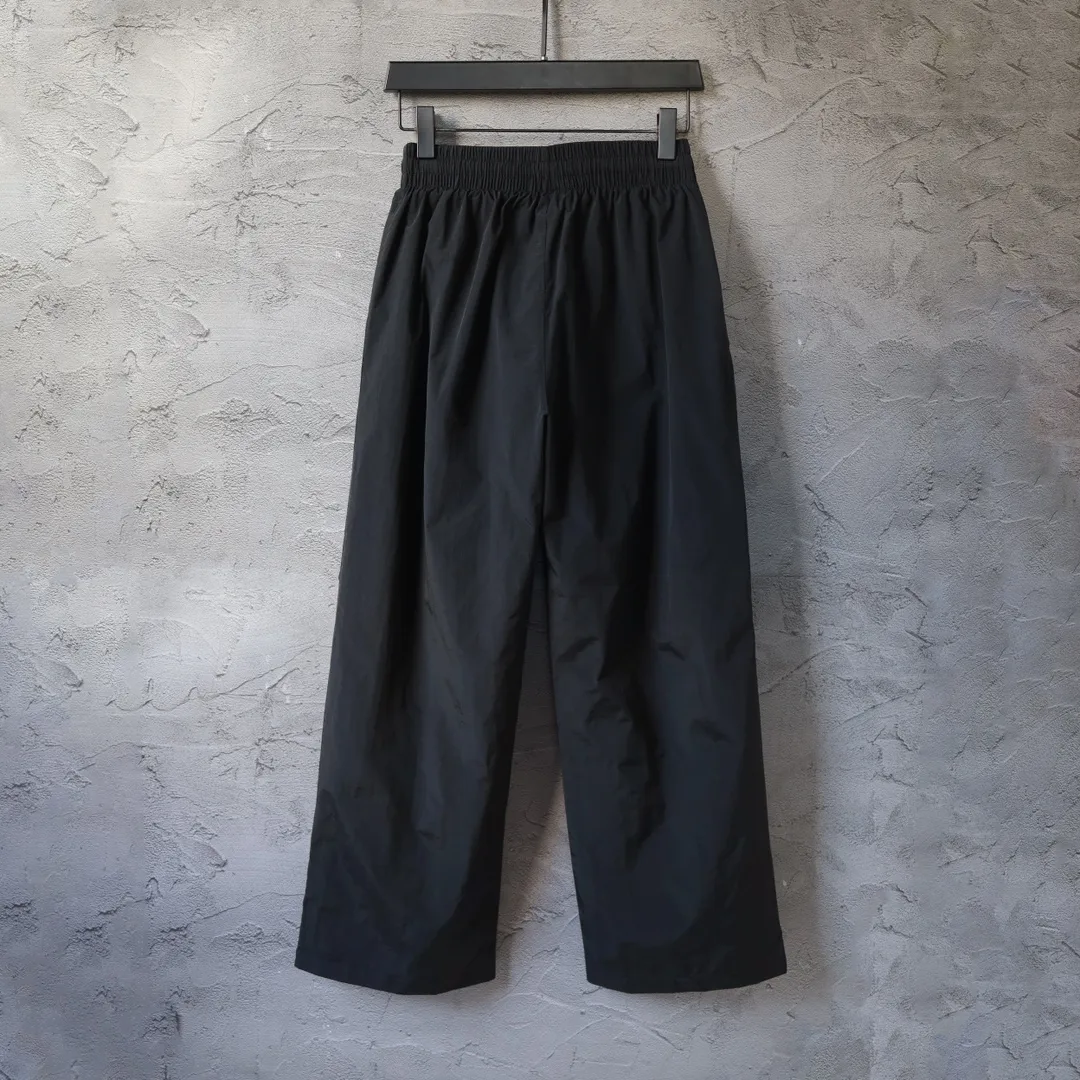 Embroidered Logo Wide-Leg Track Pants D28512927 — view 2