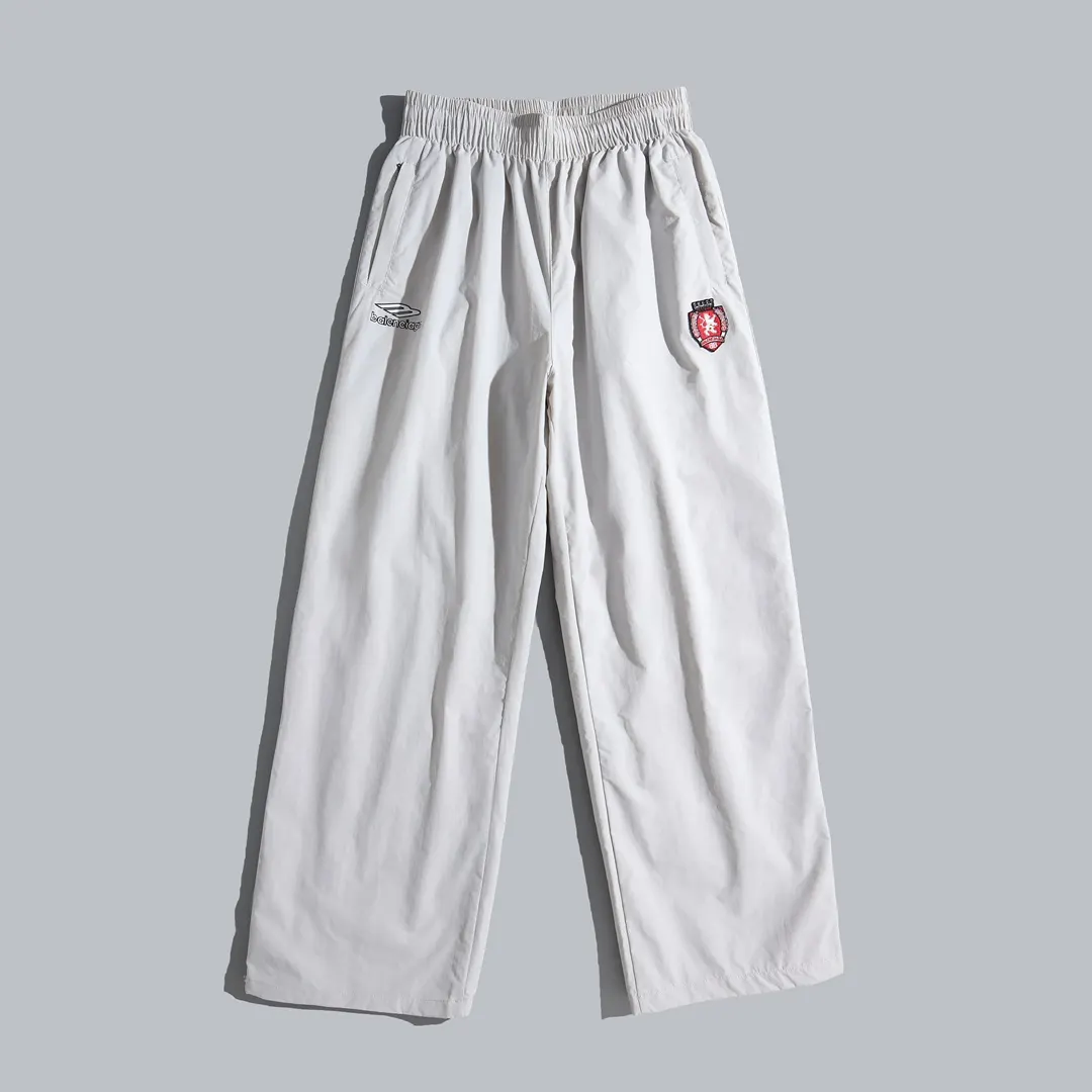 Embroidered Wide-Leg Track Pants D28512926